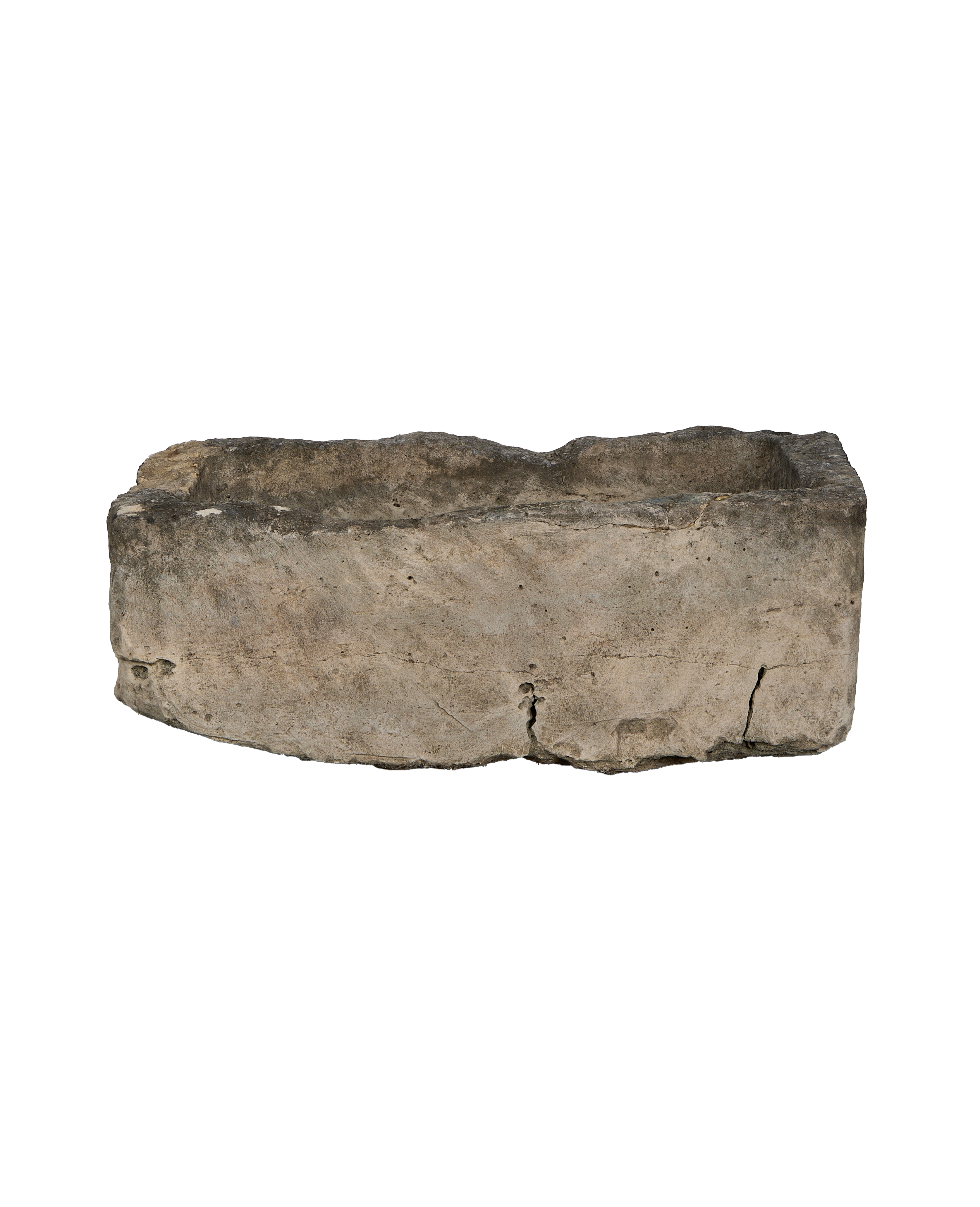 Olive Ateliers - Limestone Trough - Rectangle