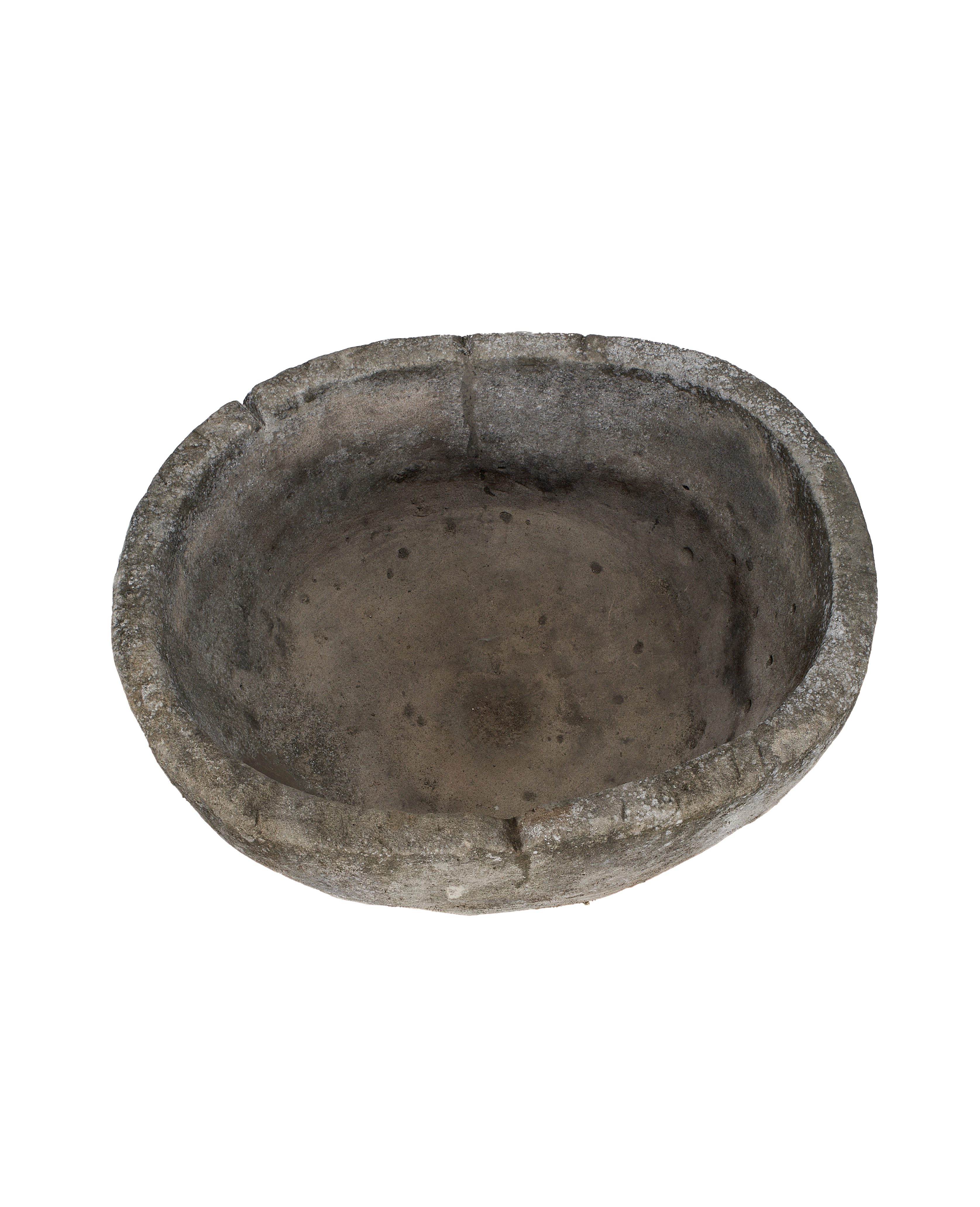 Olive Ateliers - Limestone Trough - Round