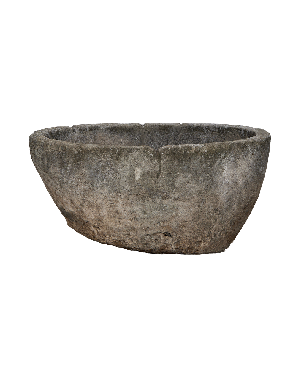 Olive Ateliers - Limestone Trough - Round
