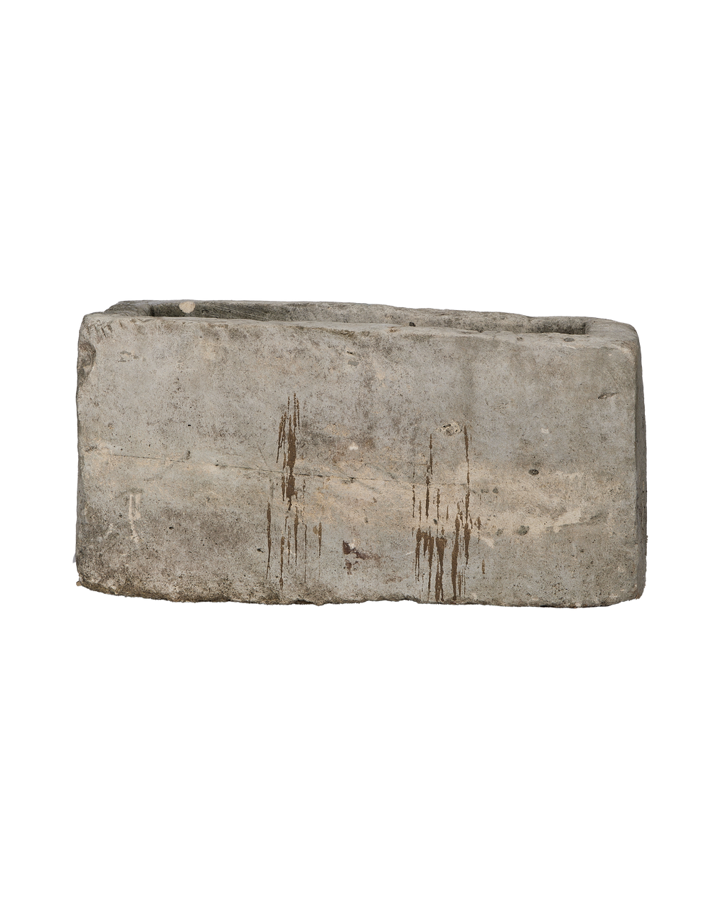 Olive Ateliers - Limestone Trough - Rectangle