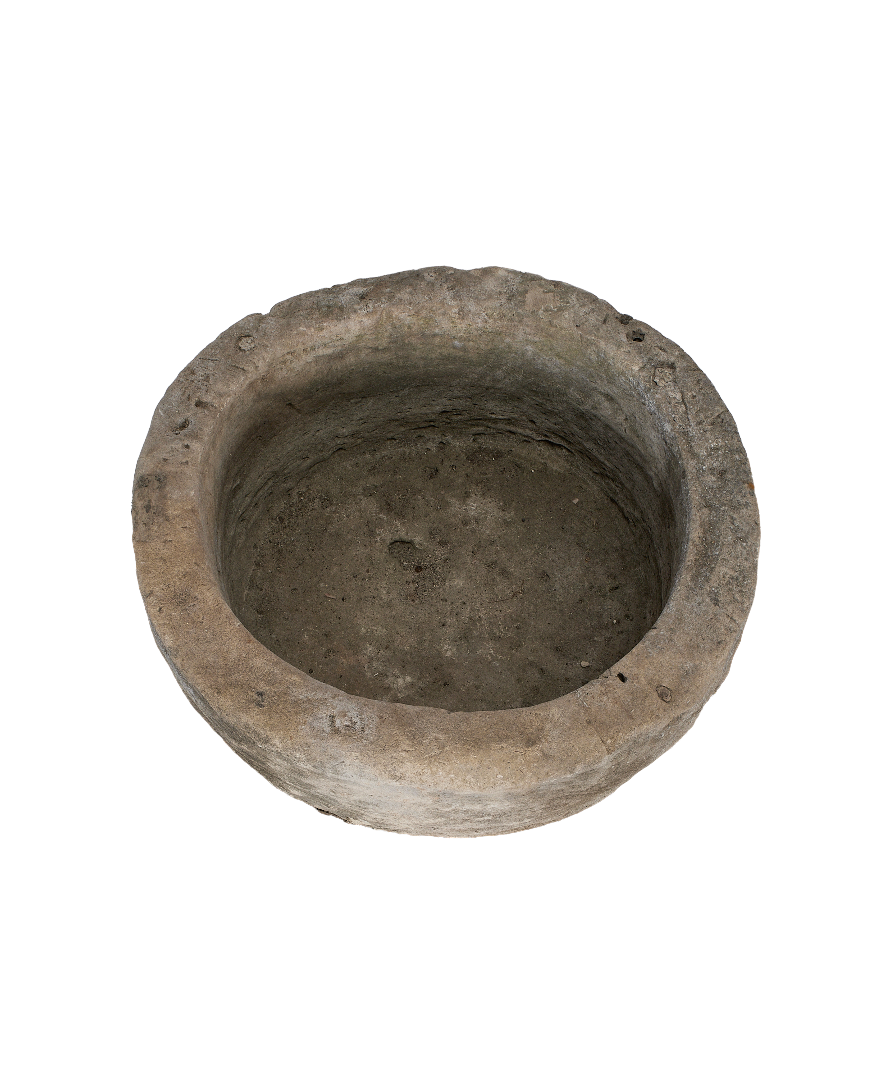 Olive Ateliers - Limestone Trough - Round