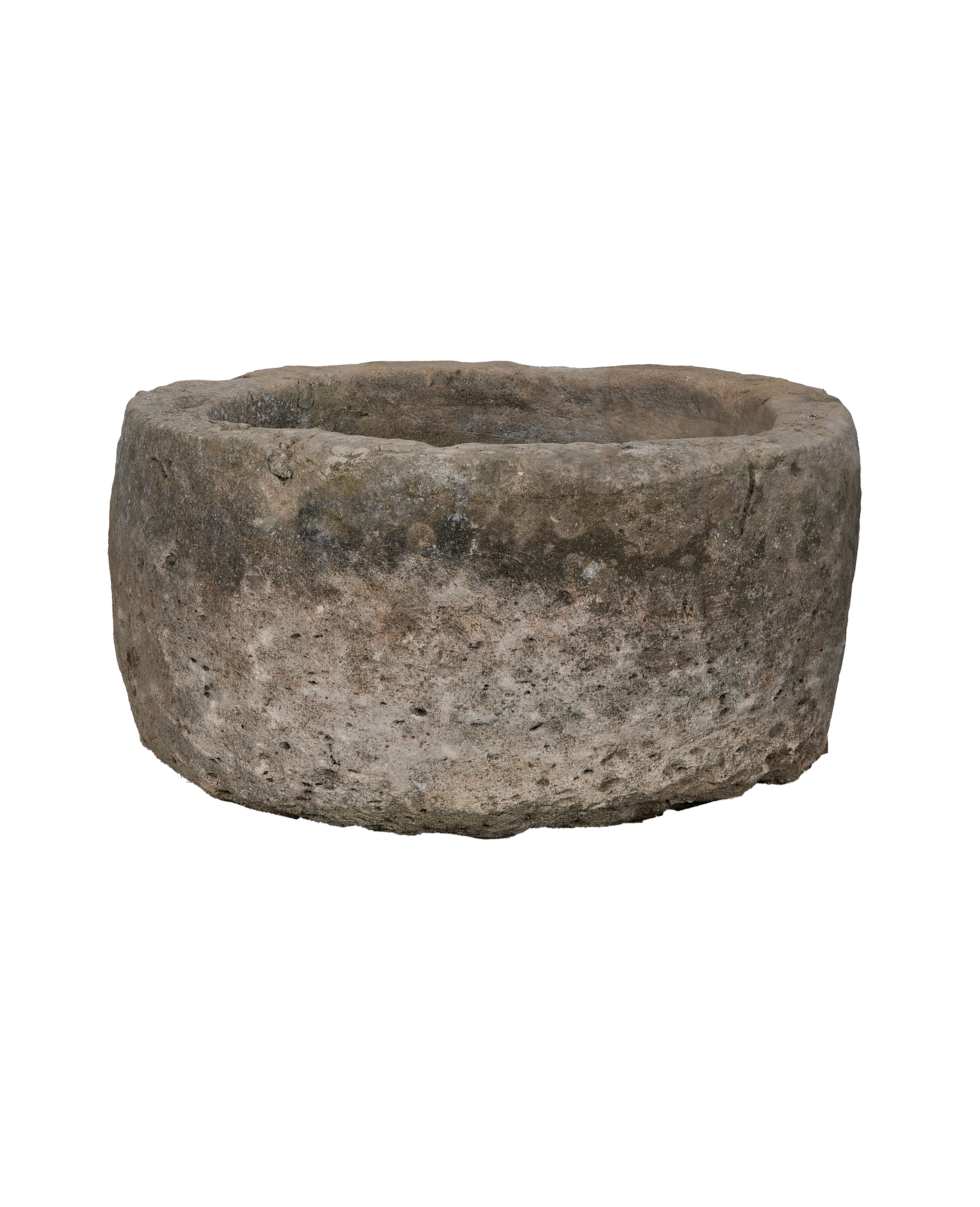 Olive Ateliers - Limestone Trough - Round