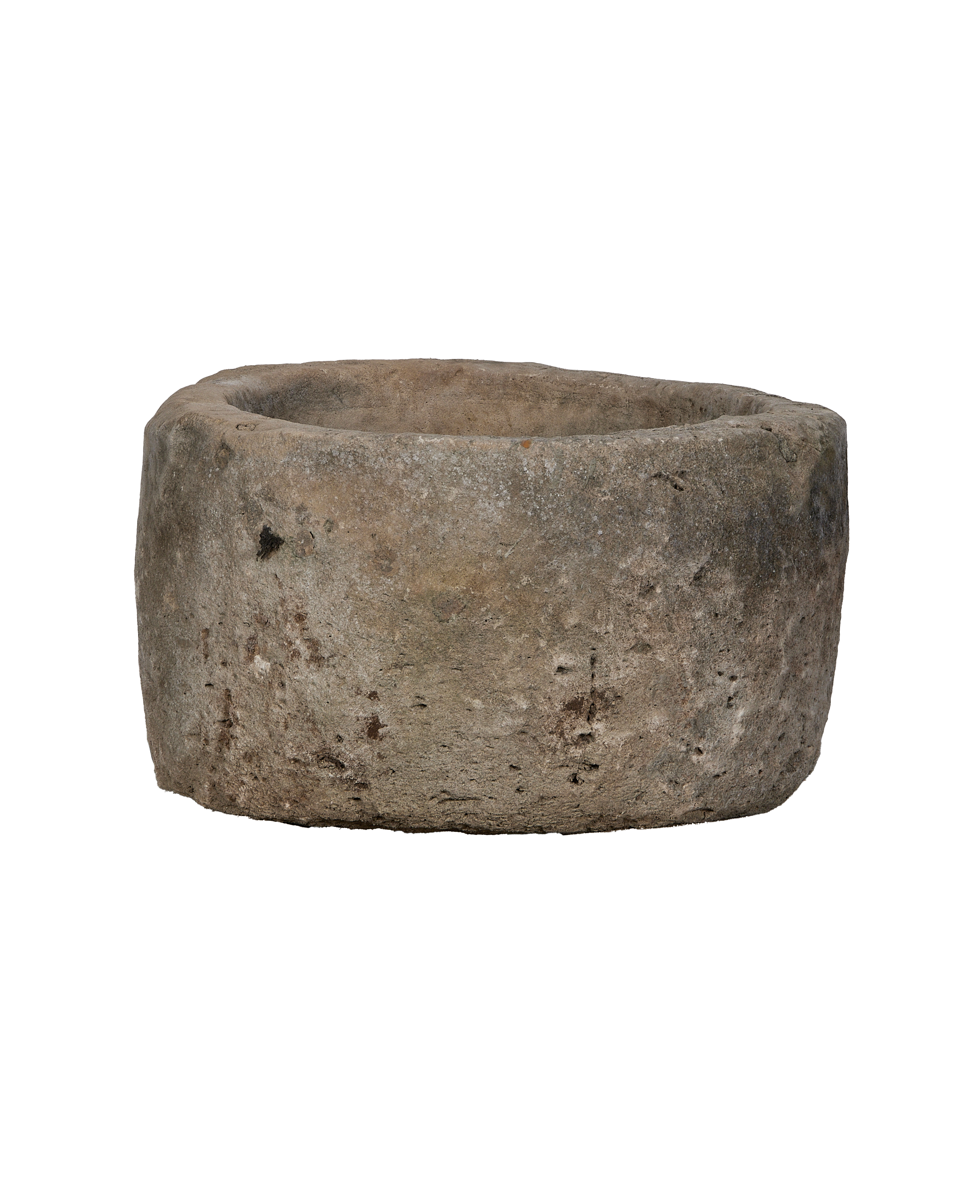 Olive Ateliers - Limestone Trough - Round