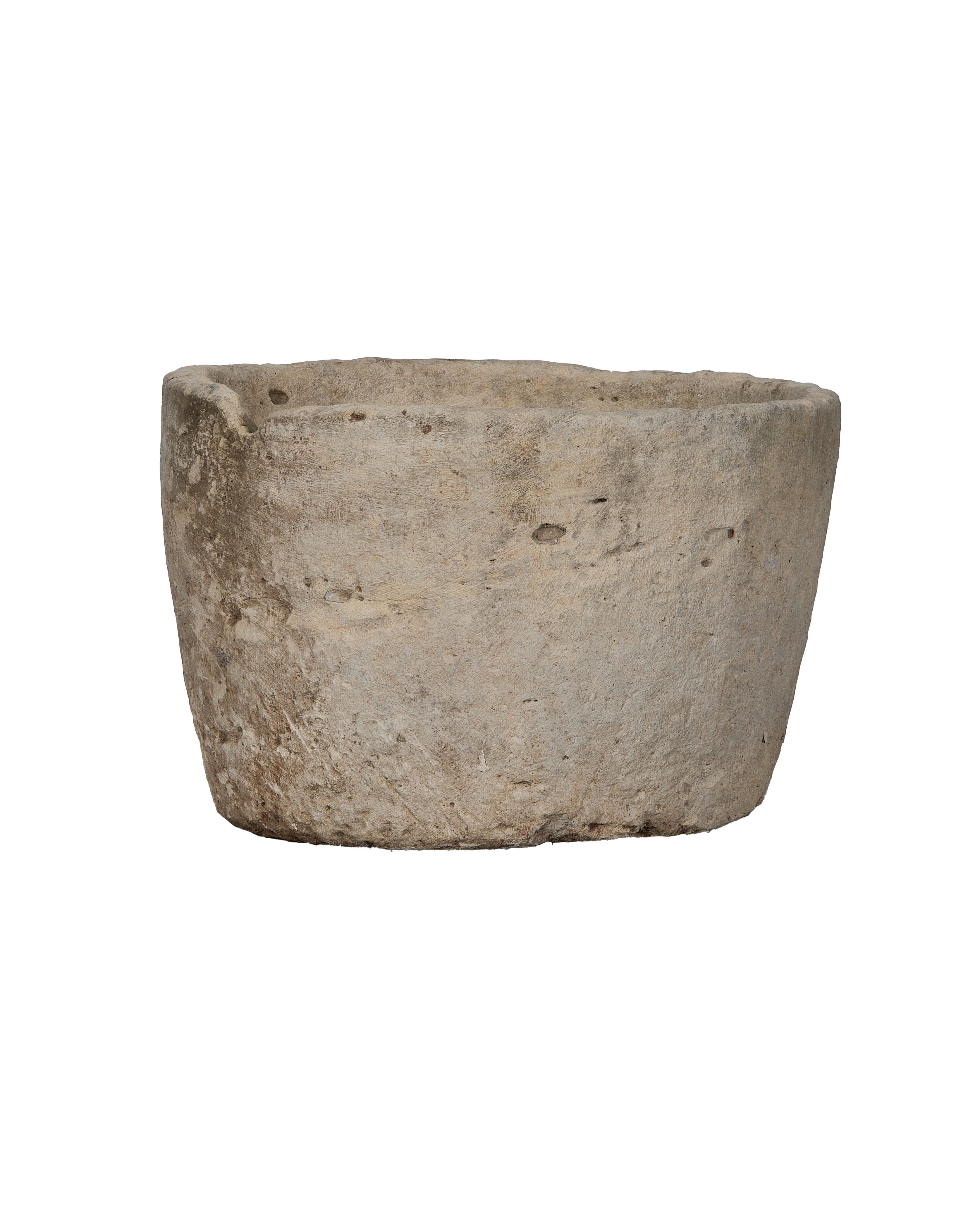 Olive Ateliers - Limestone Trough - Round