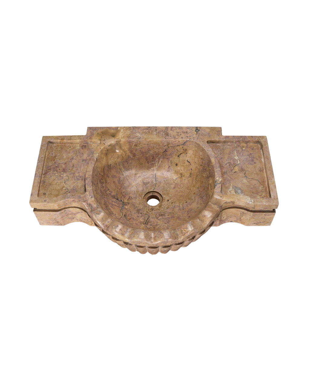 Olive Ateliers - Console Marble Sink - Umber