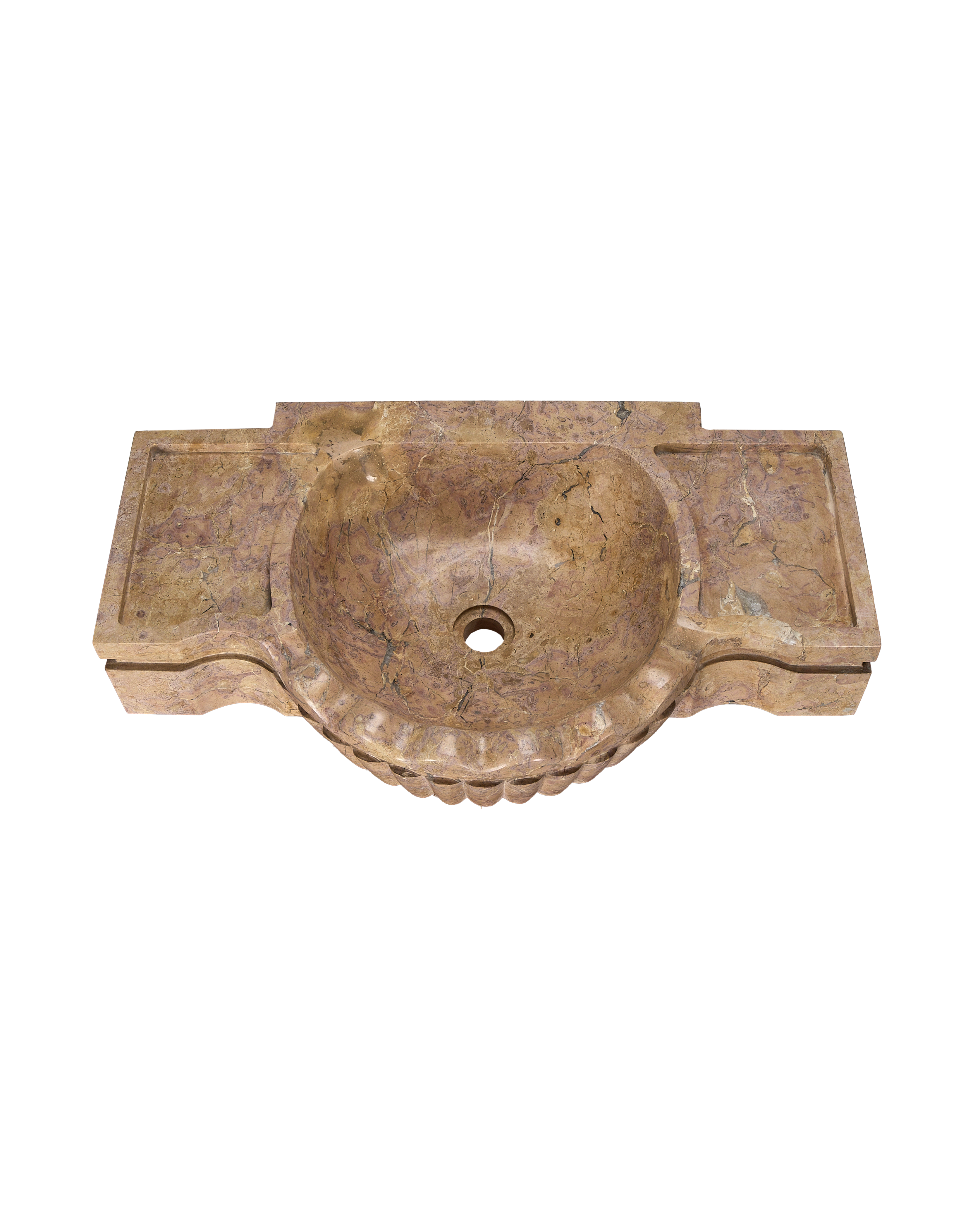 Olive Ateliers - Console Marble Sink - Umber