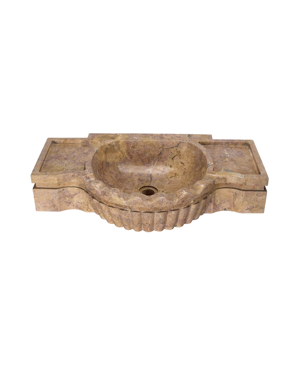 Olive Ateliers - Console Marble Sink - Umber