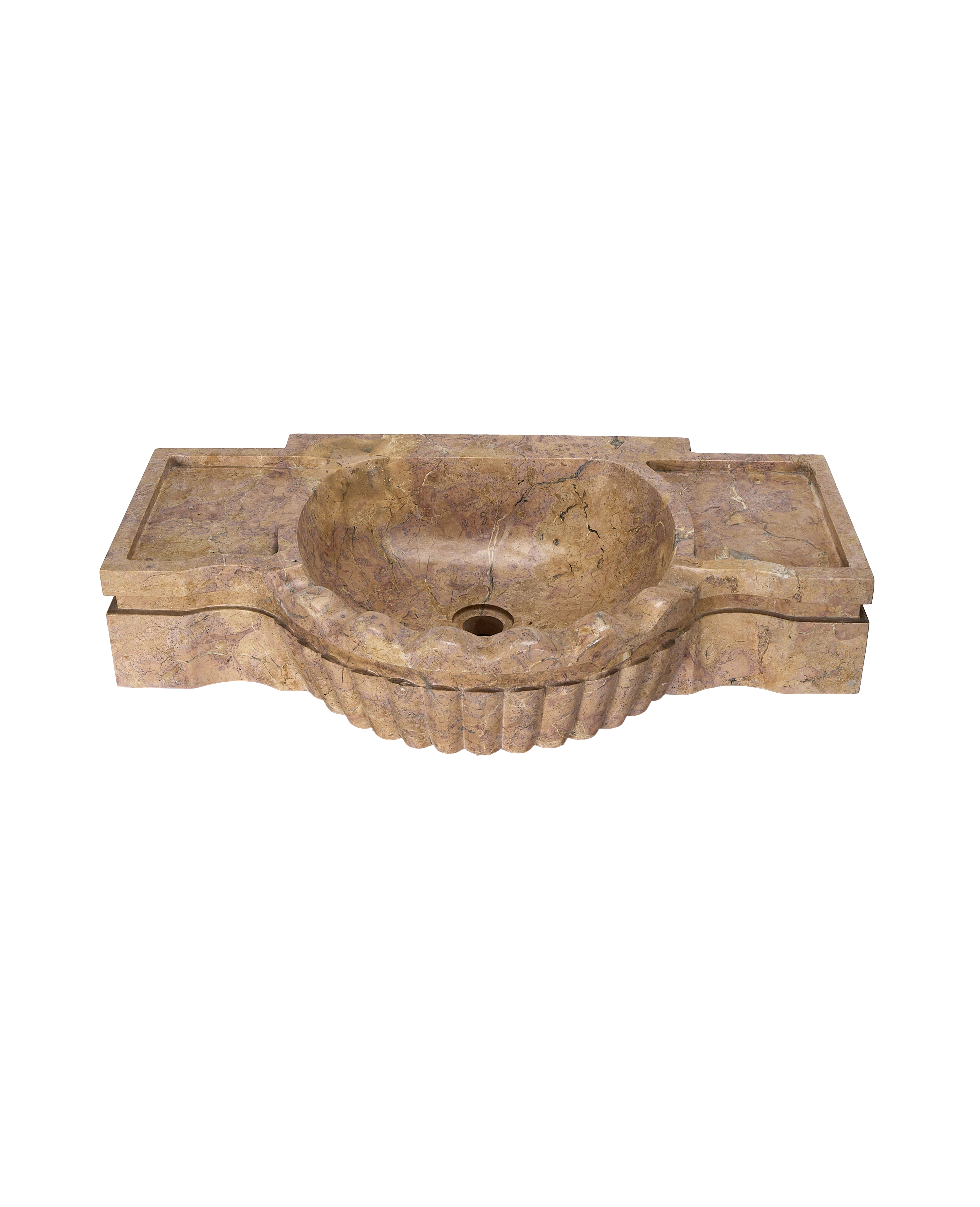 Olive Ateliers - Console Marble Sink - Umber