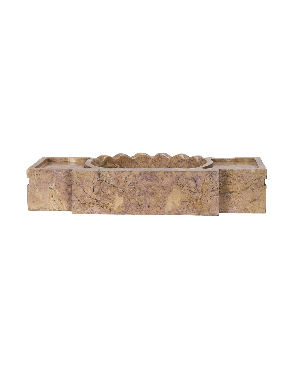 Olive Ateliers - Console Marble Sink - Umber