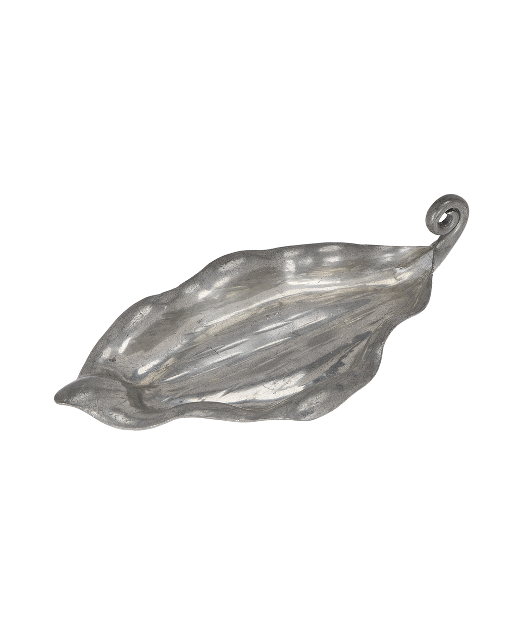 Olive Ateliers - Leaf Pewter Vide Poche