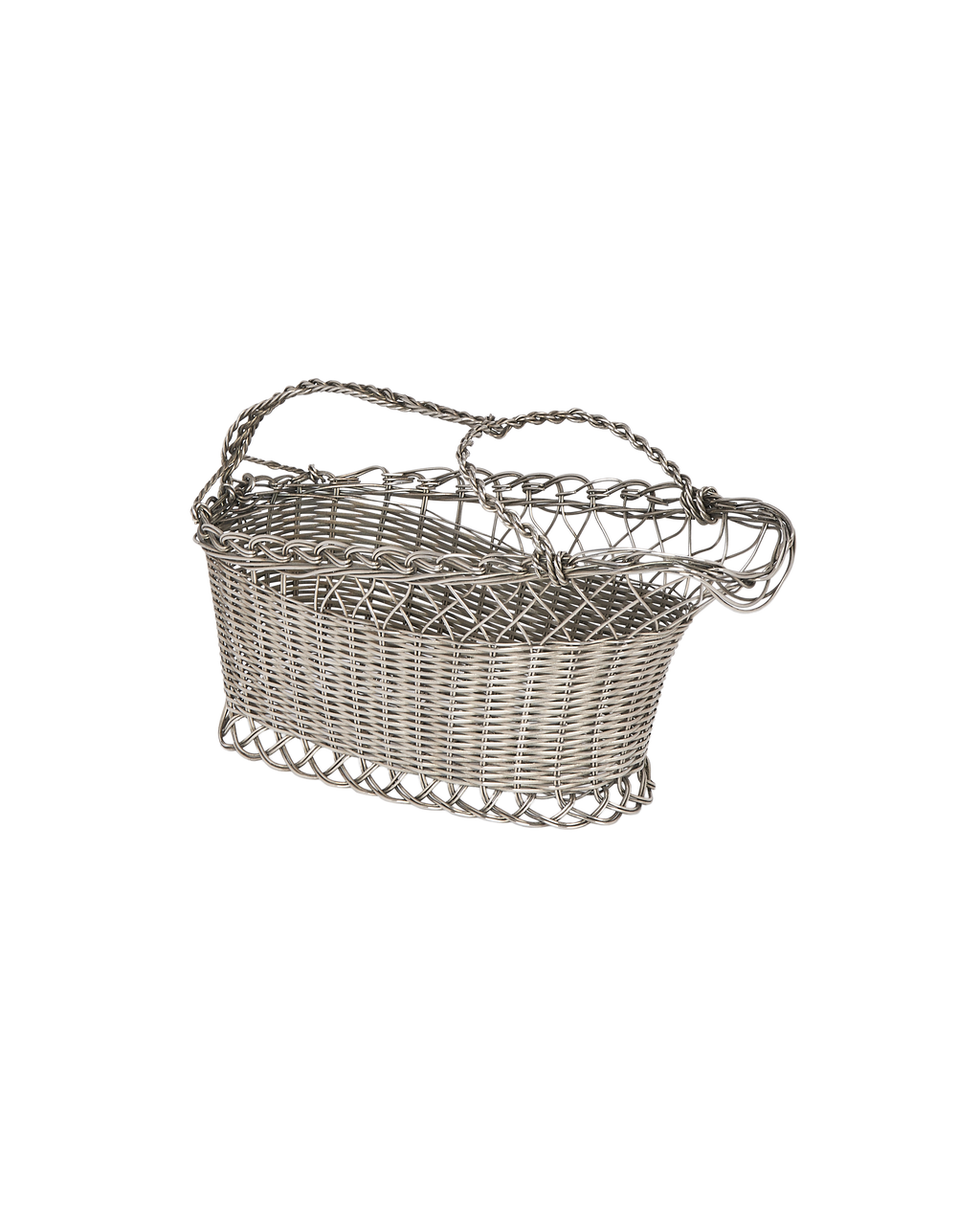 Olive Ateliers - Metal Wicker Bottle Basket