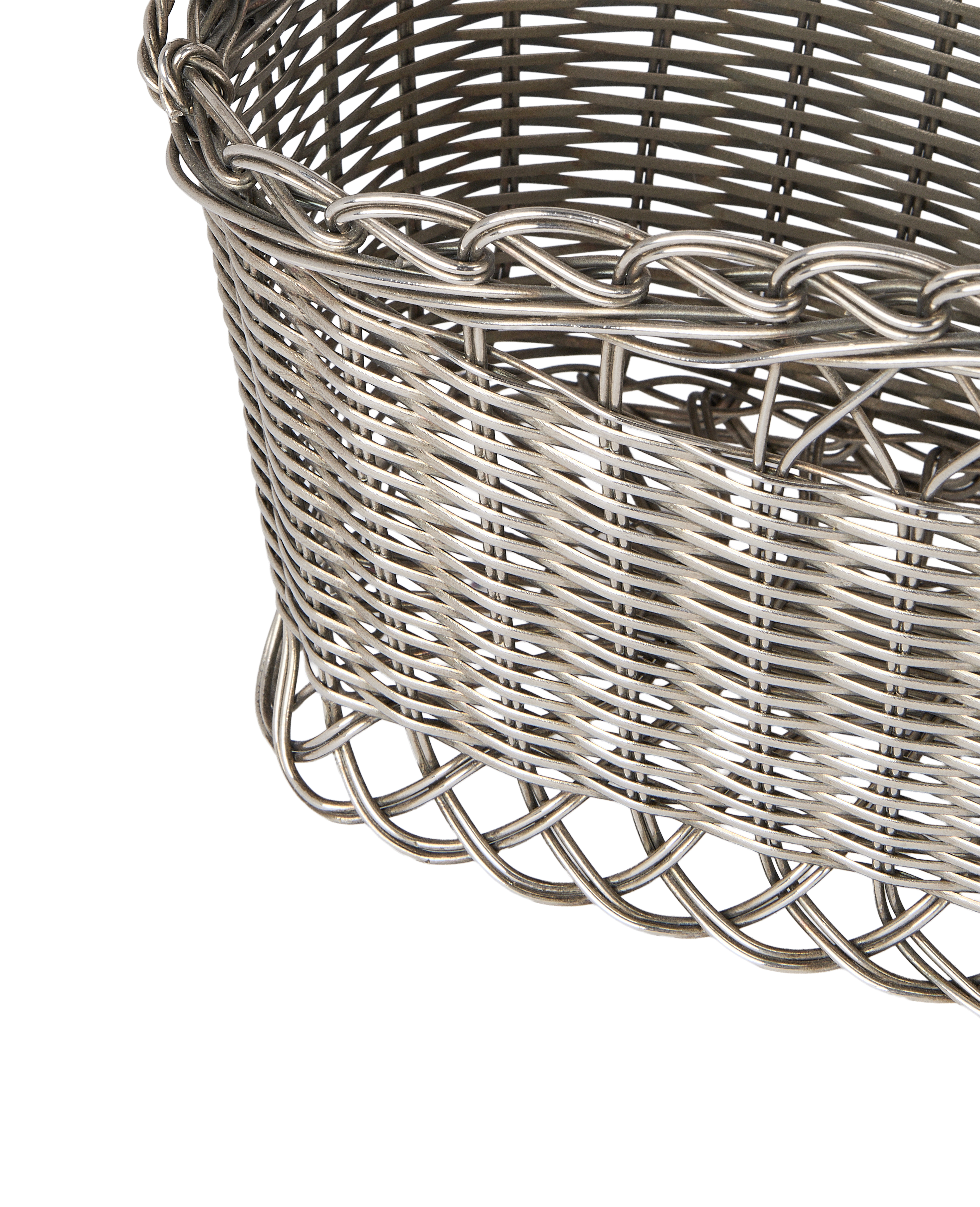 Olive Ateliers - Metal Wicker Bottle Basket