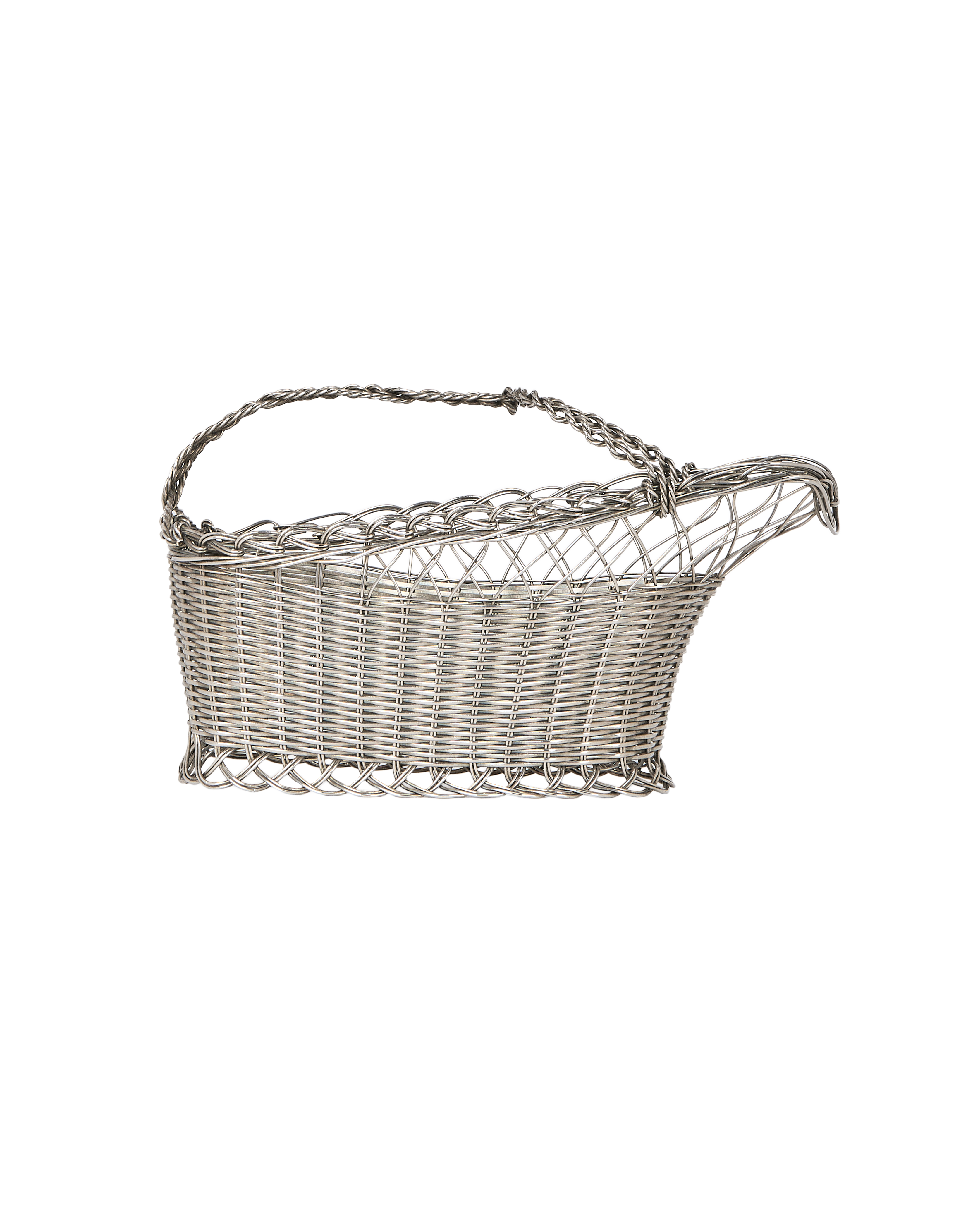 Olive Ateliers - Metal Wicker Bottle Basket
