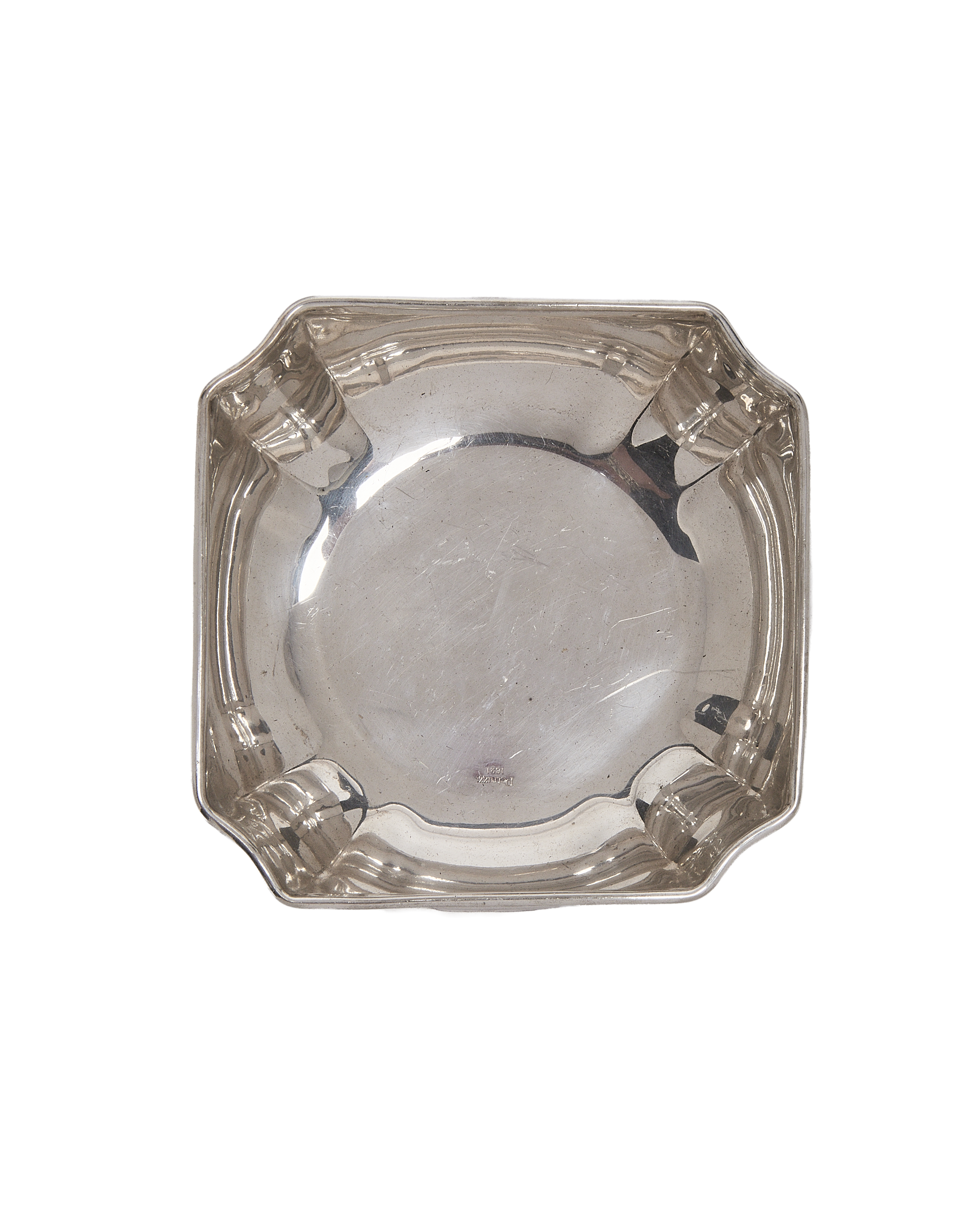 Olive Ateliers - Silver Plated Square Vide Poche