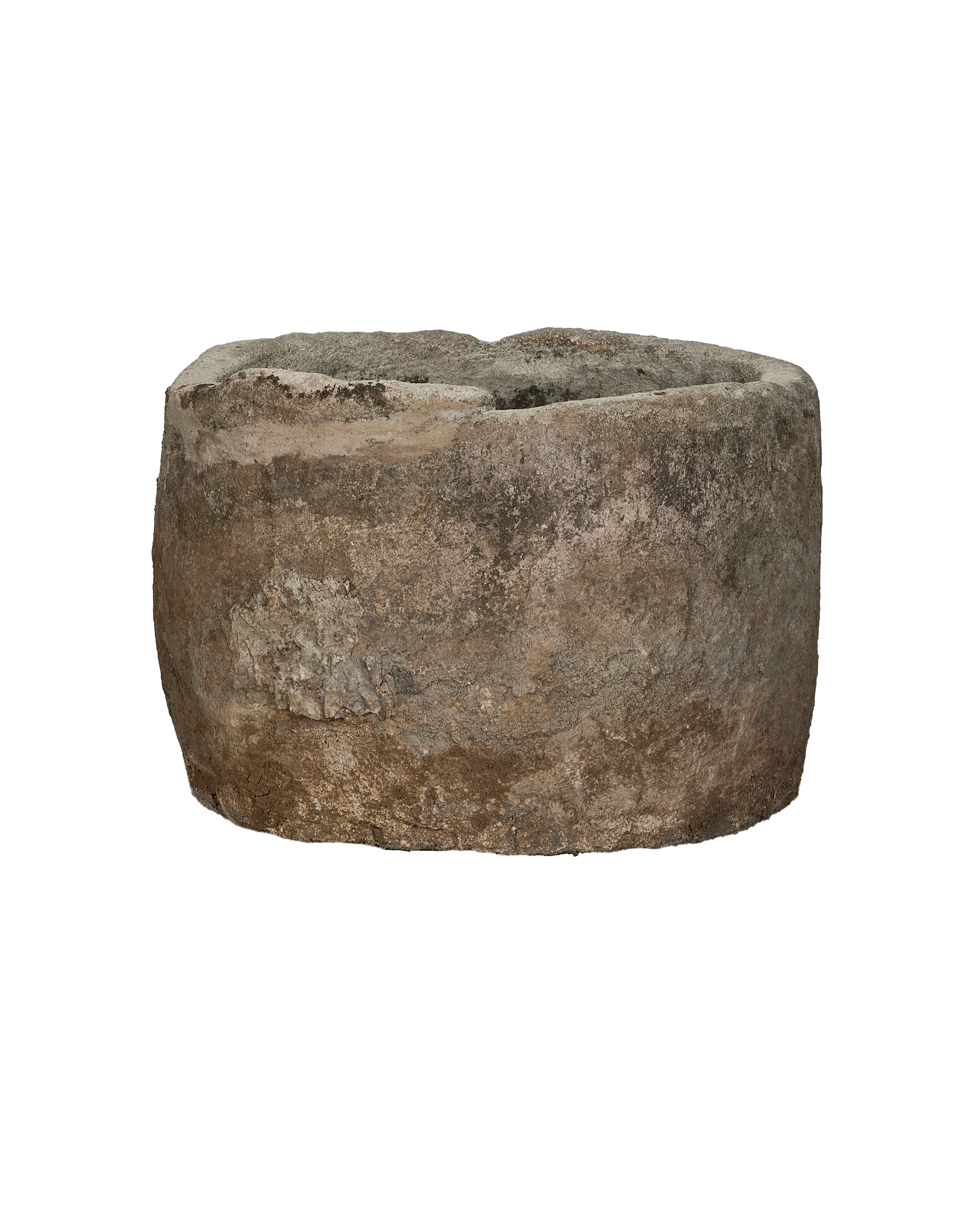 Olive Ateliers - Limestone Trough - Round