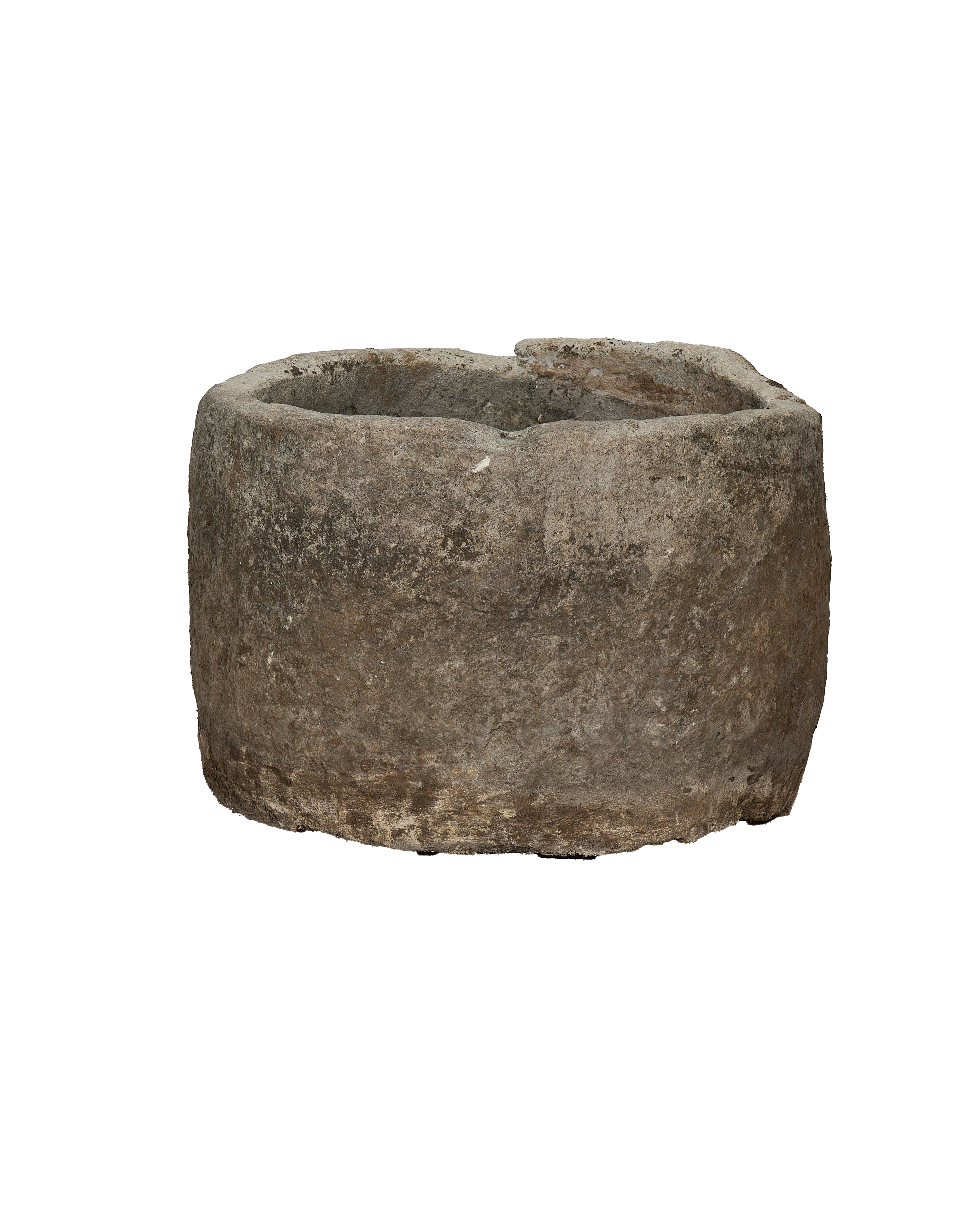 Olive Ateliers - Limestone Trough - Round