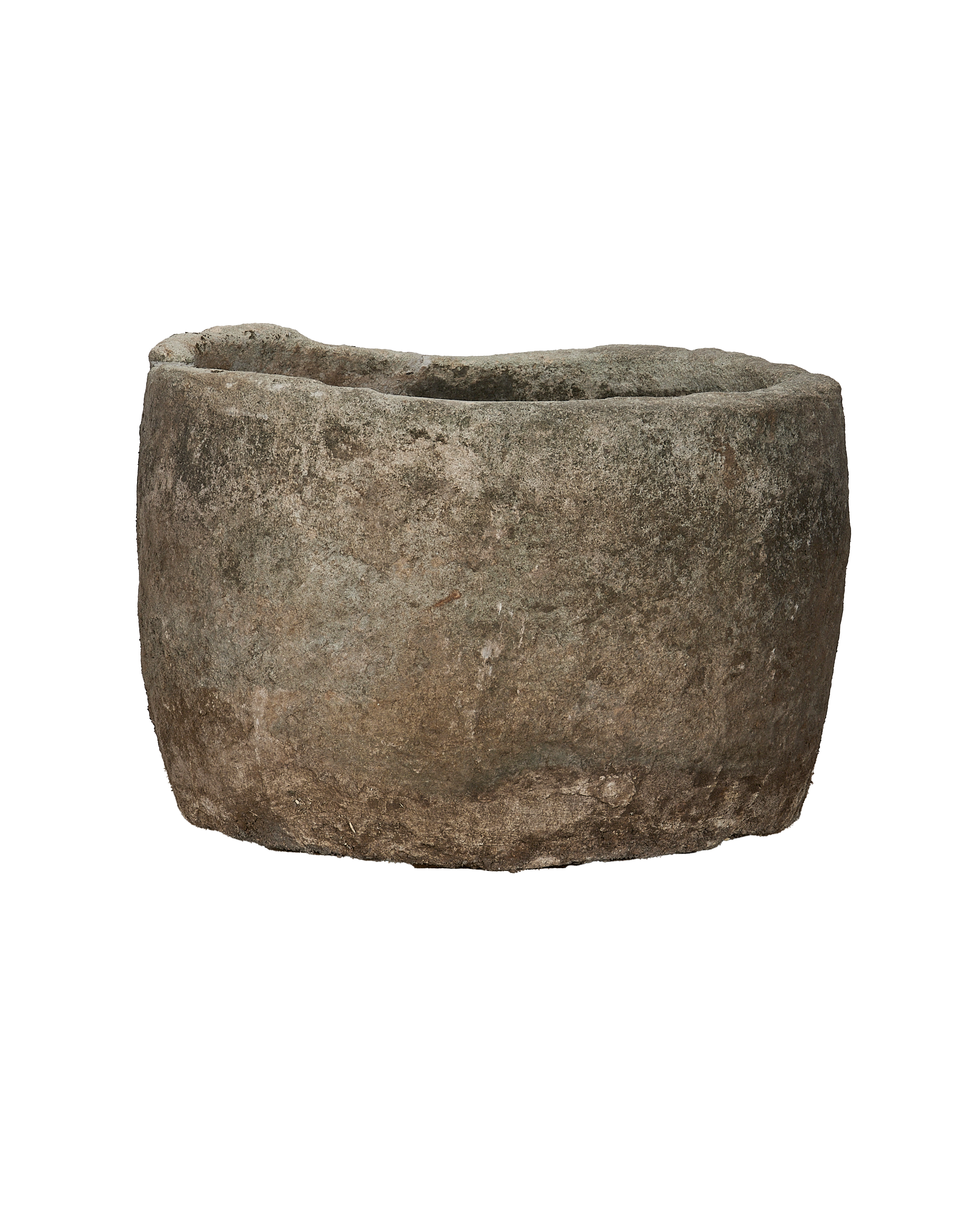 Olive Ateliers - Limestone Trough - Round