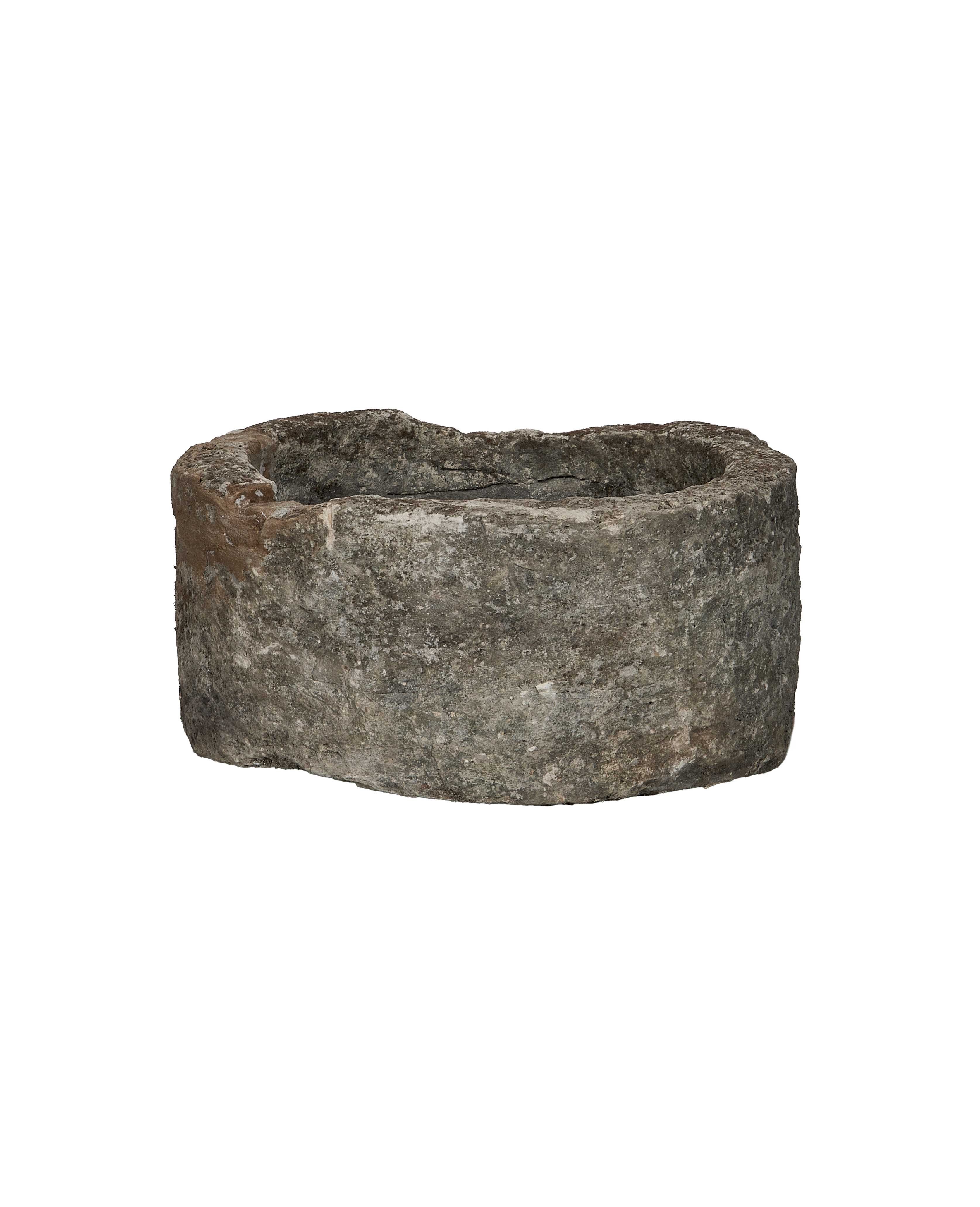 Olive Ateliers - Limestone Trough - Round