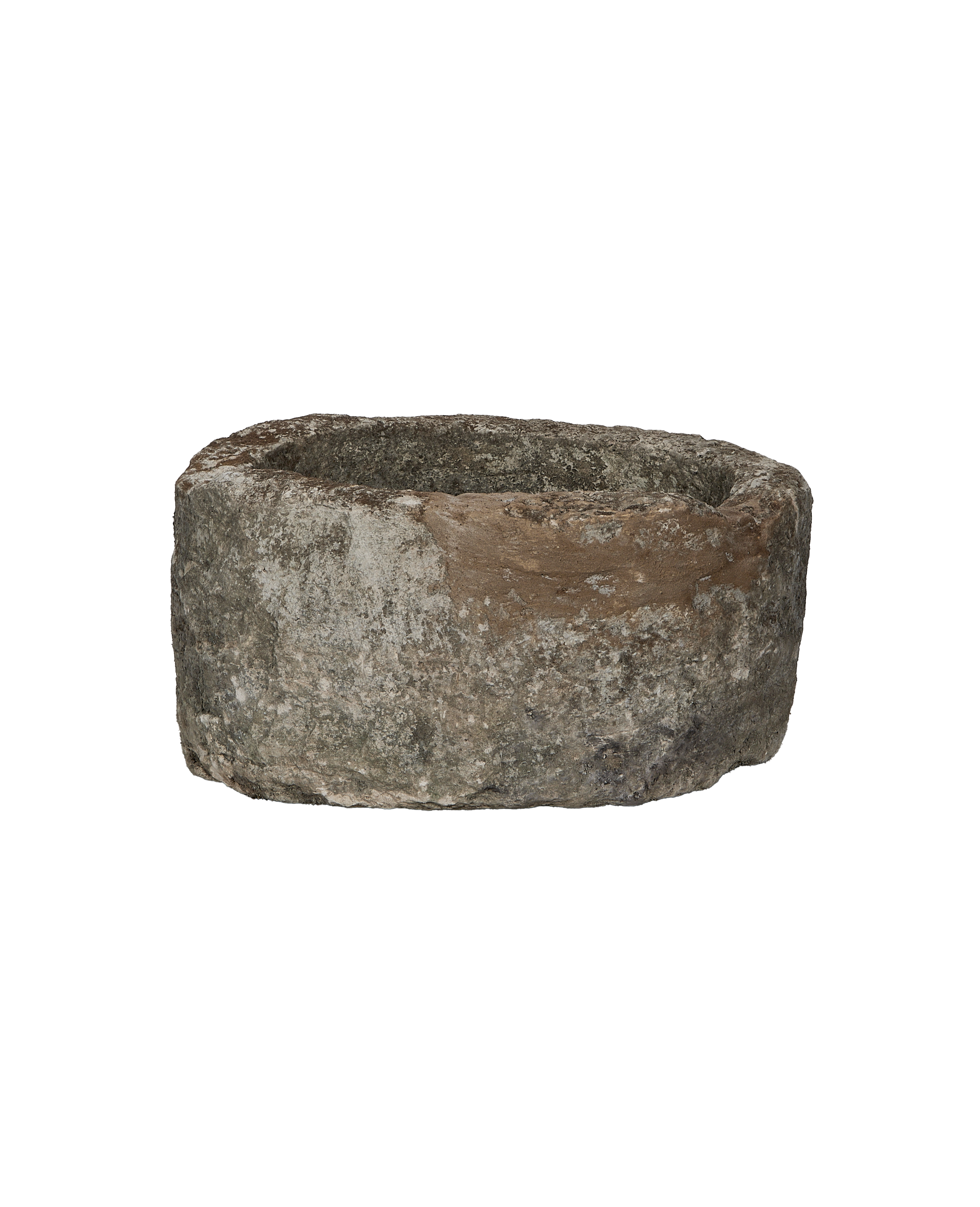 Olive Ateliers - Limestone Trough - Round