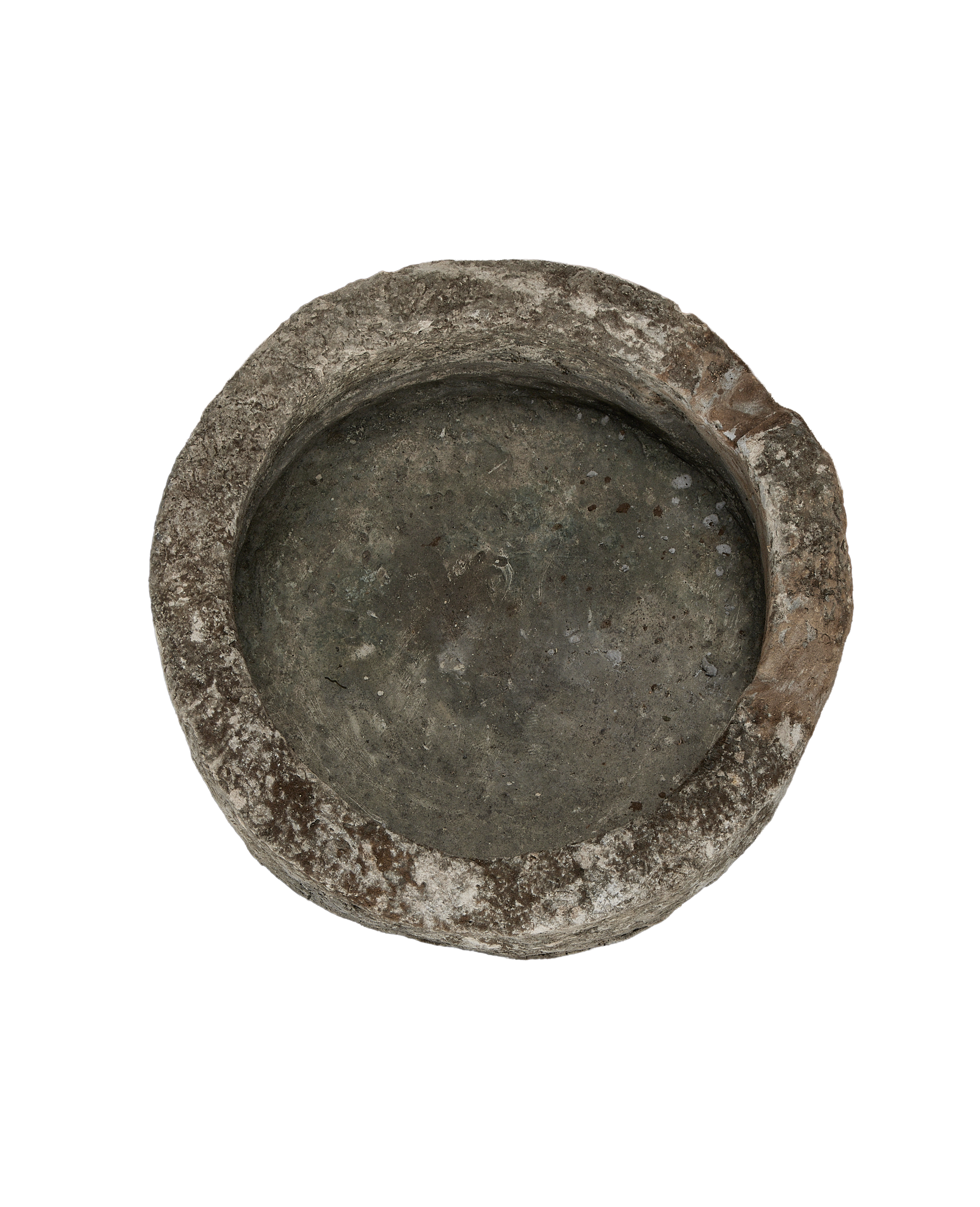 Olive Ateliers - Limestone Trough - Round