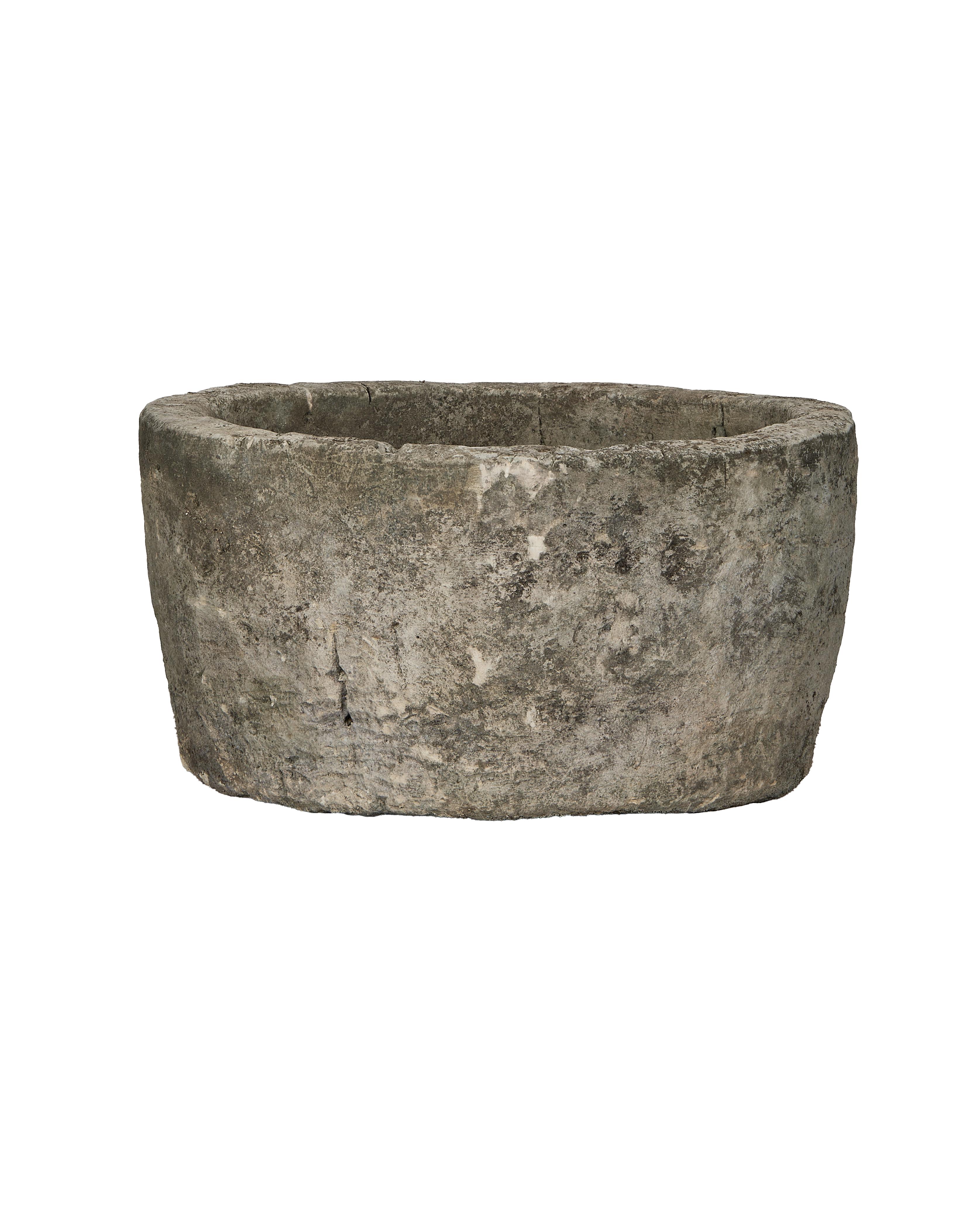 Olive Ateliers - Limestone Trough - Round