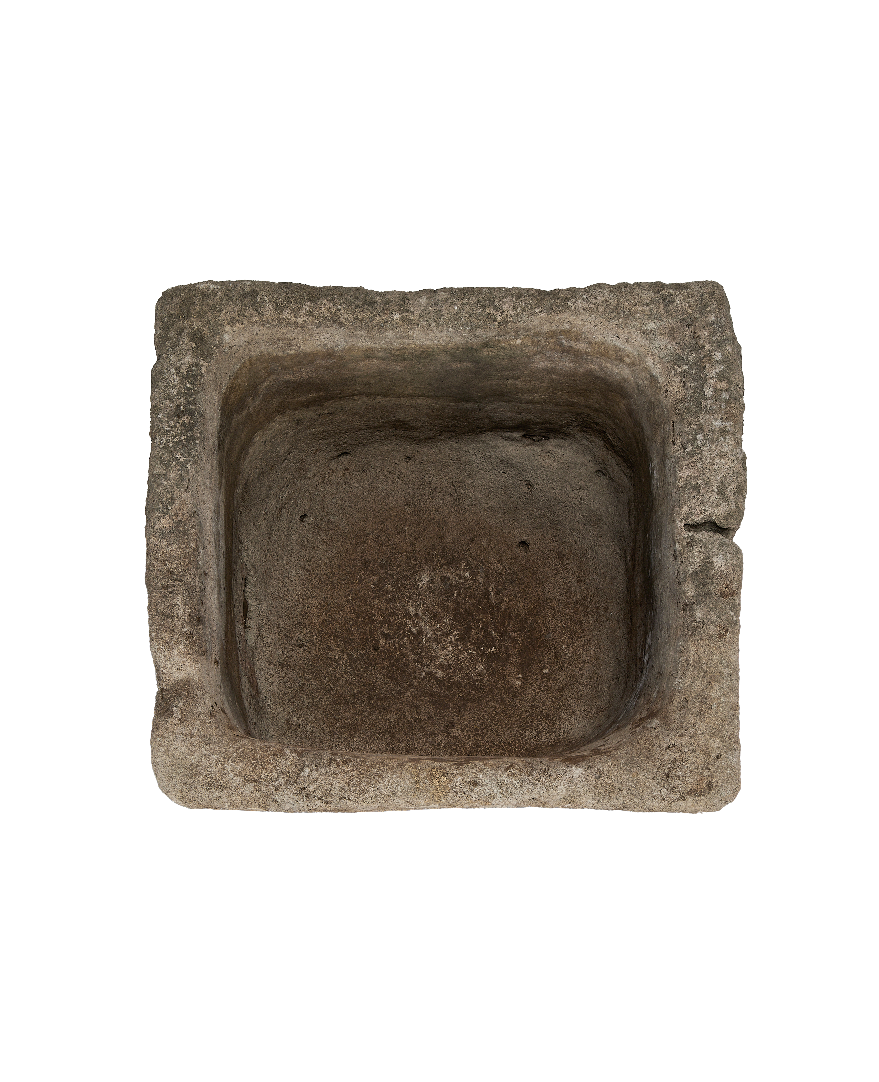 Olive Ateliers - Limestone Trough - Square