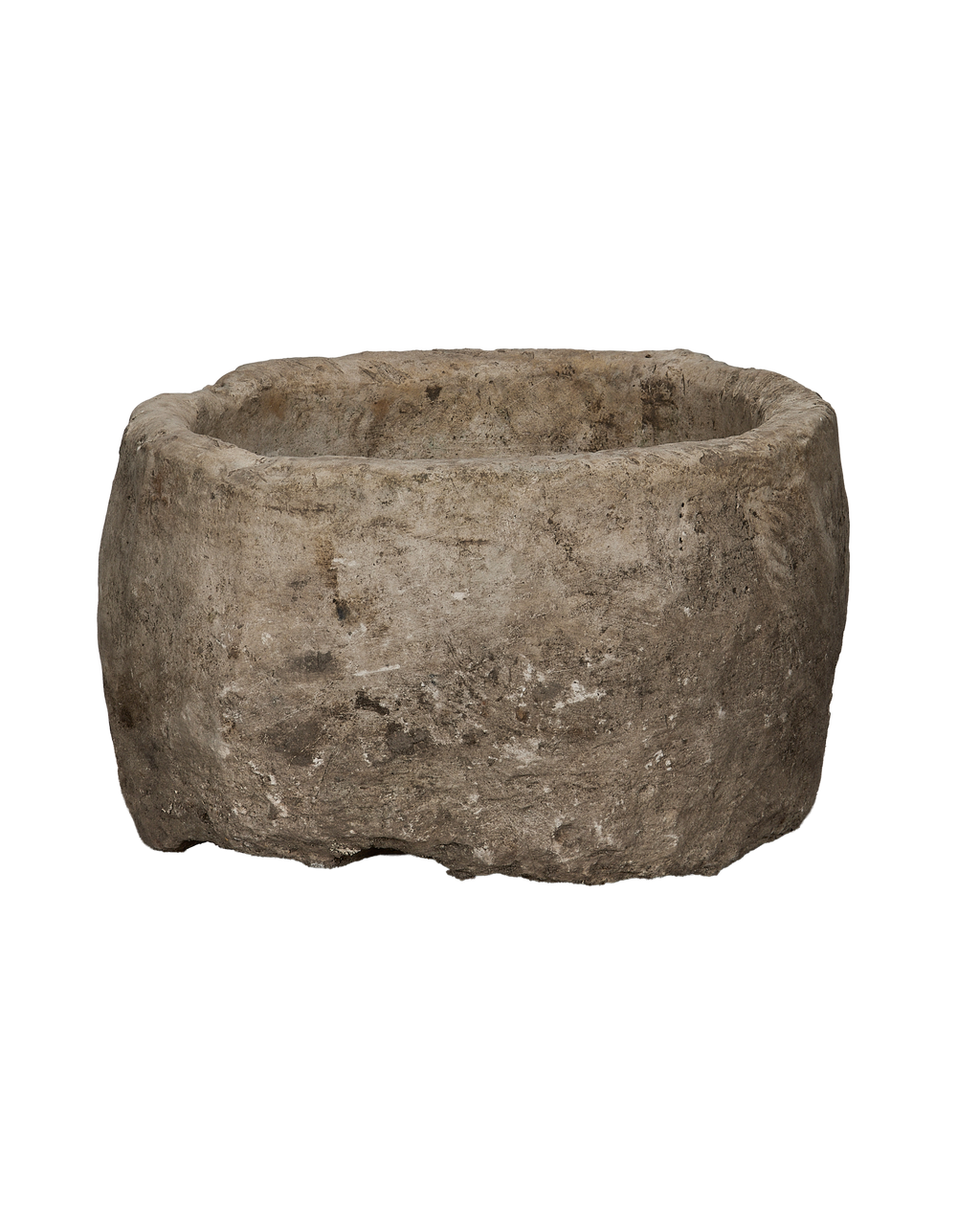 Olive Ateliers - Limestone Trough - Round