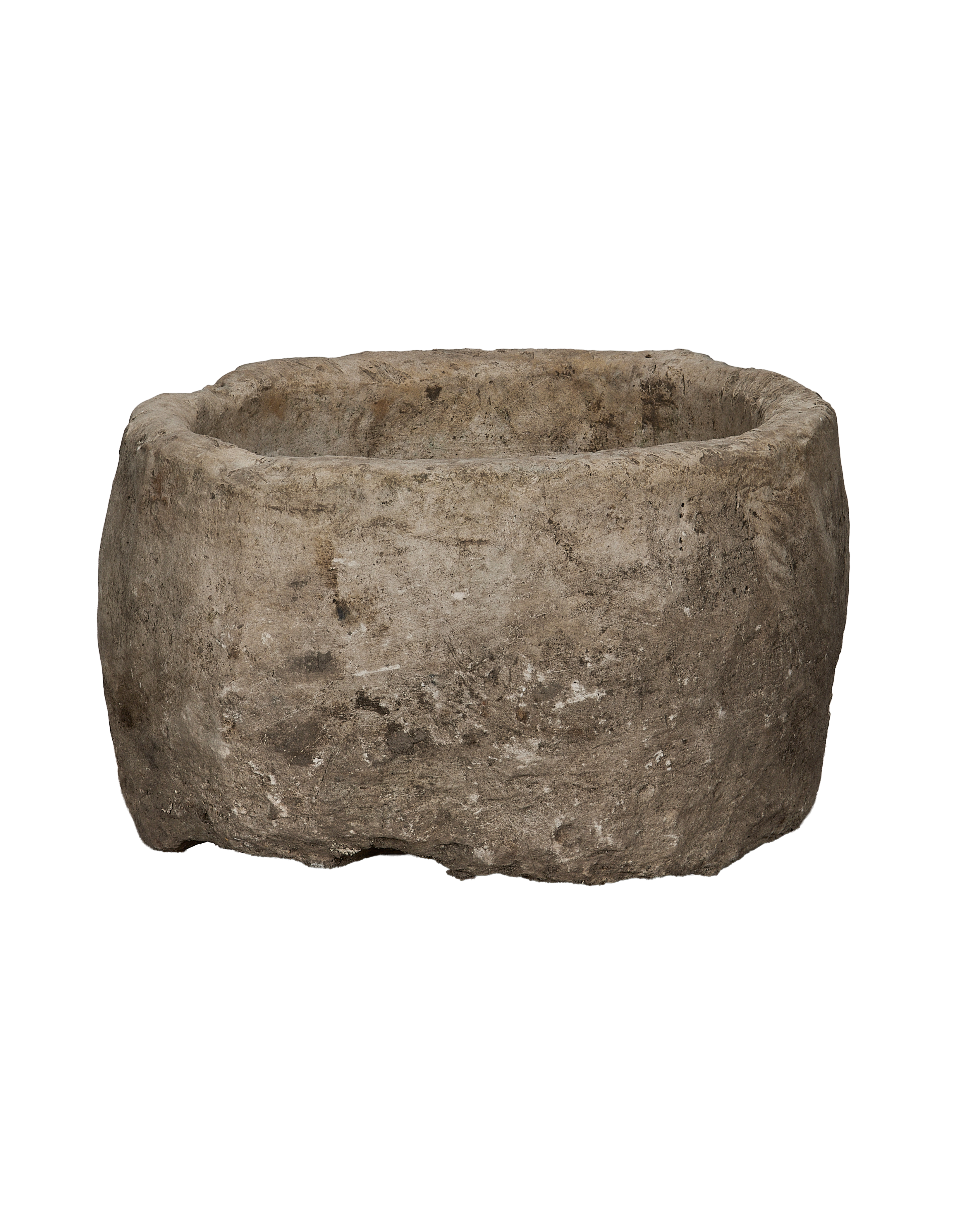 Olive Ateliers - Limestone Trough - Round