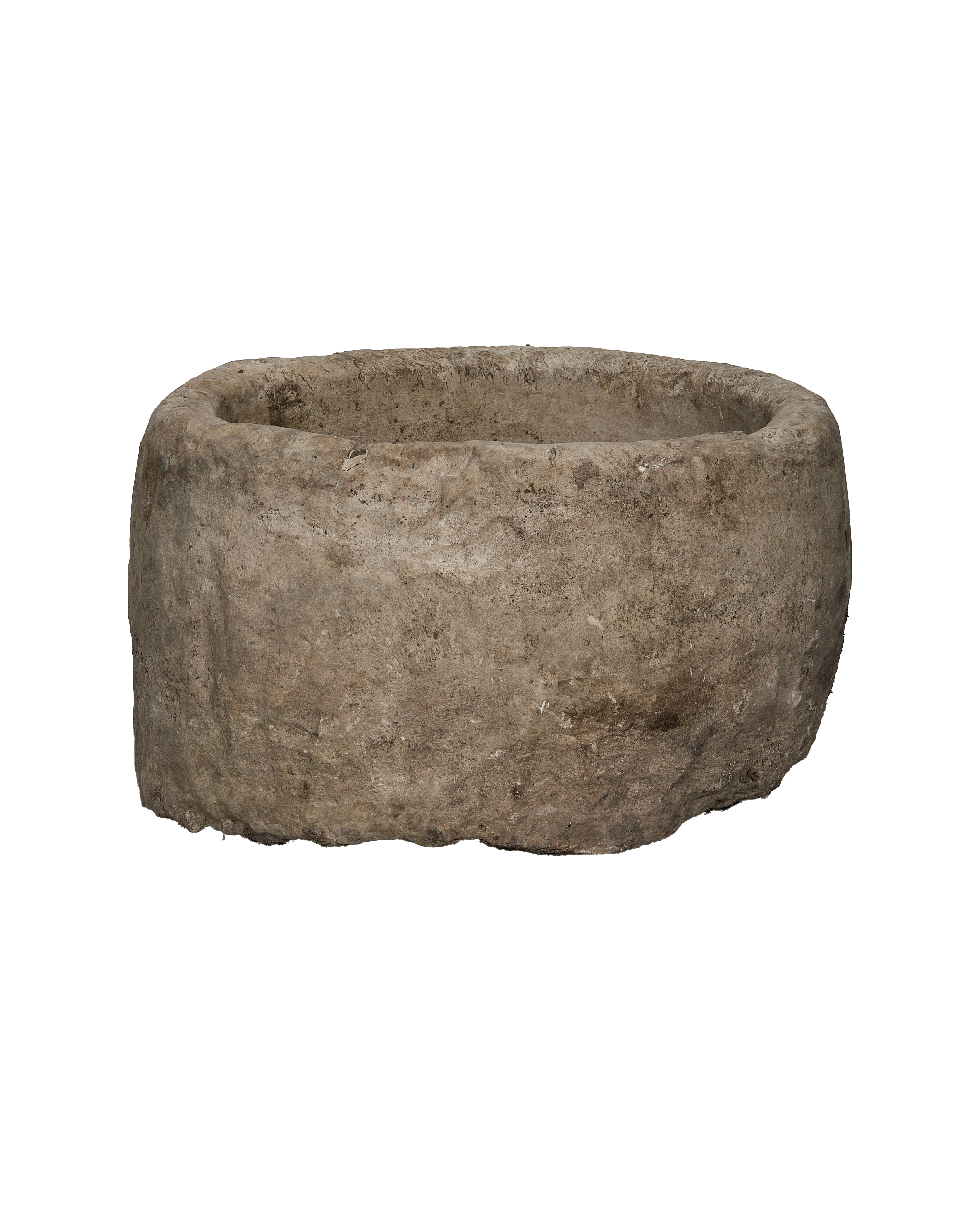 Olive Ateliers - Limestone Trough - Round