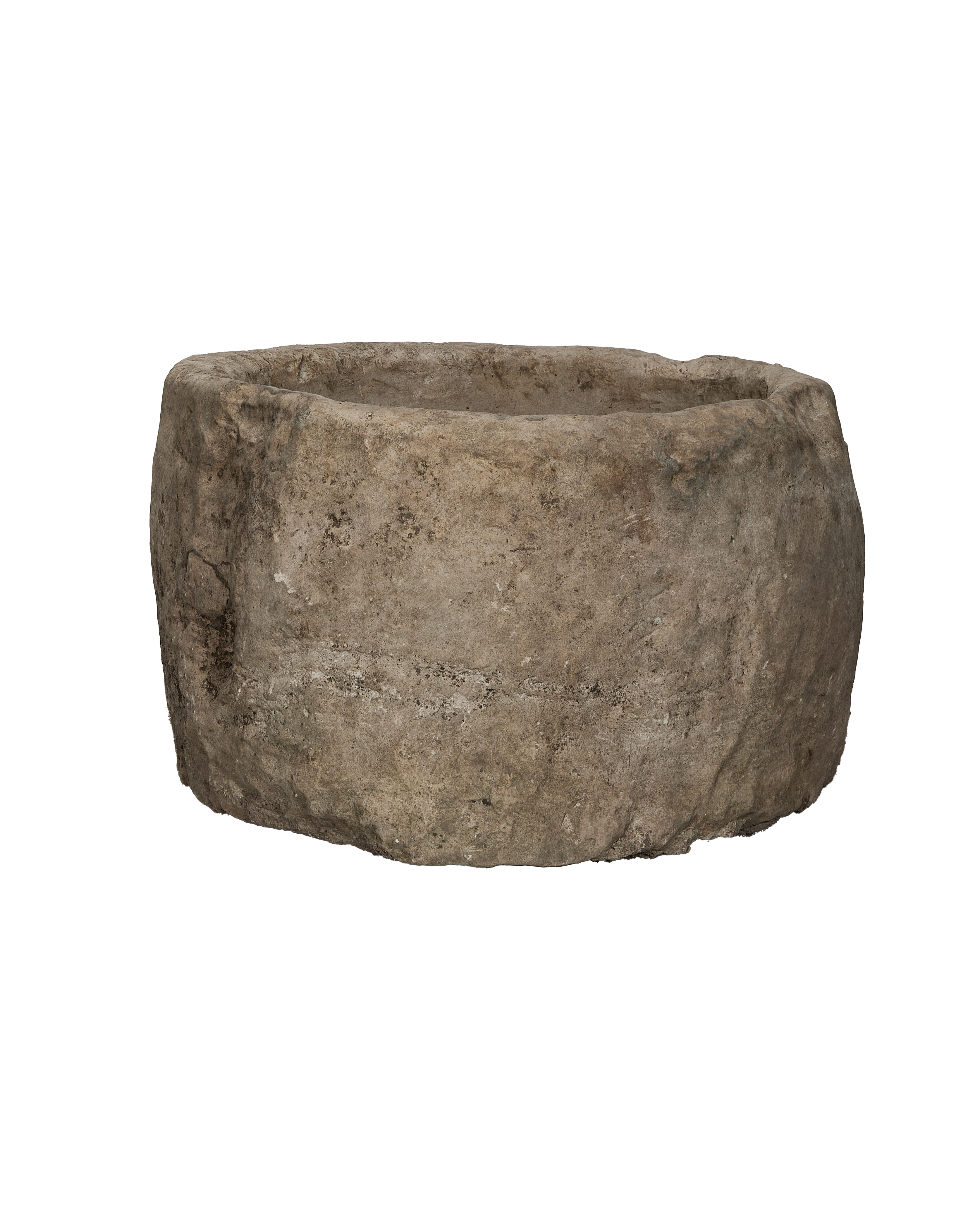 Olive Ateliers - Limestone Trough - Round