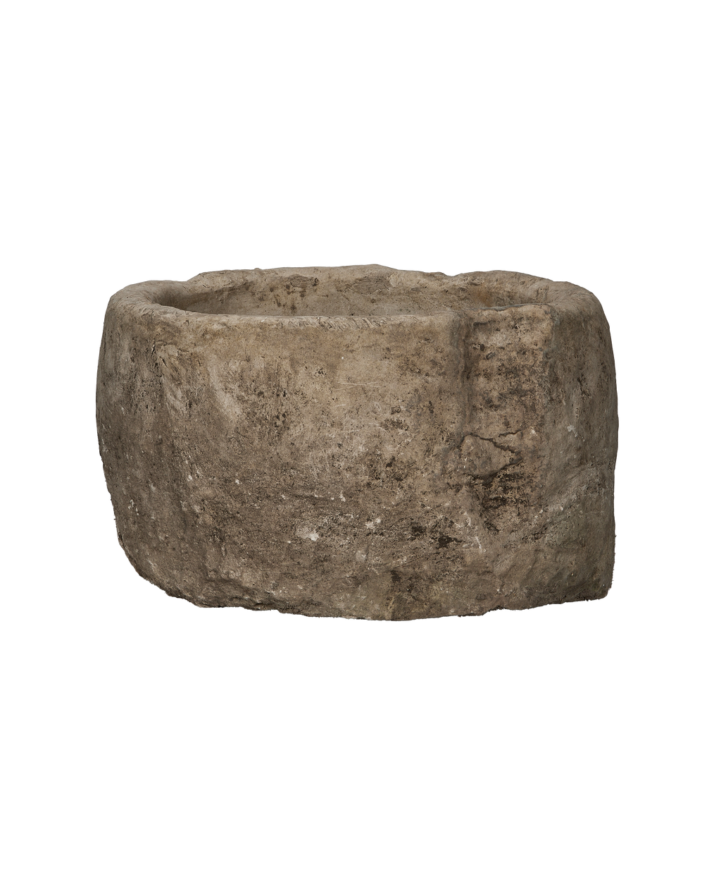 Olive Ateliers - Limestone Trough - Round