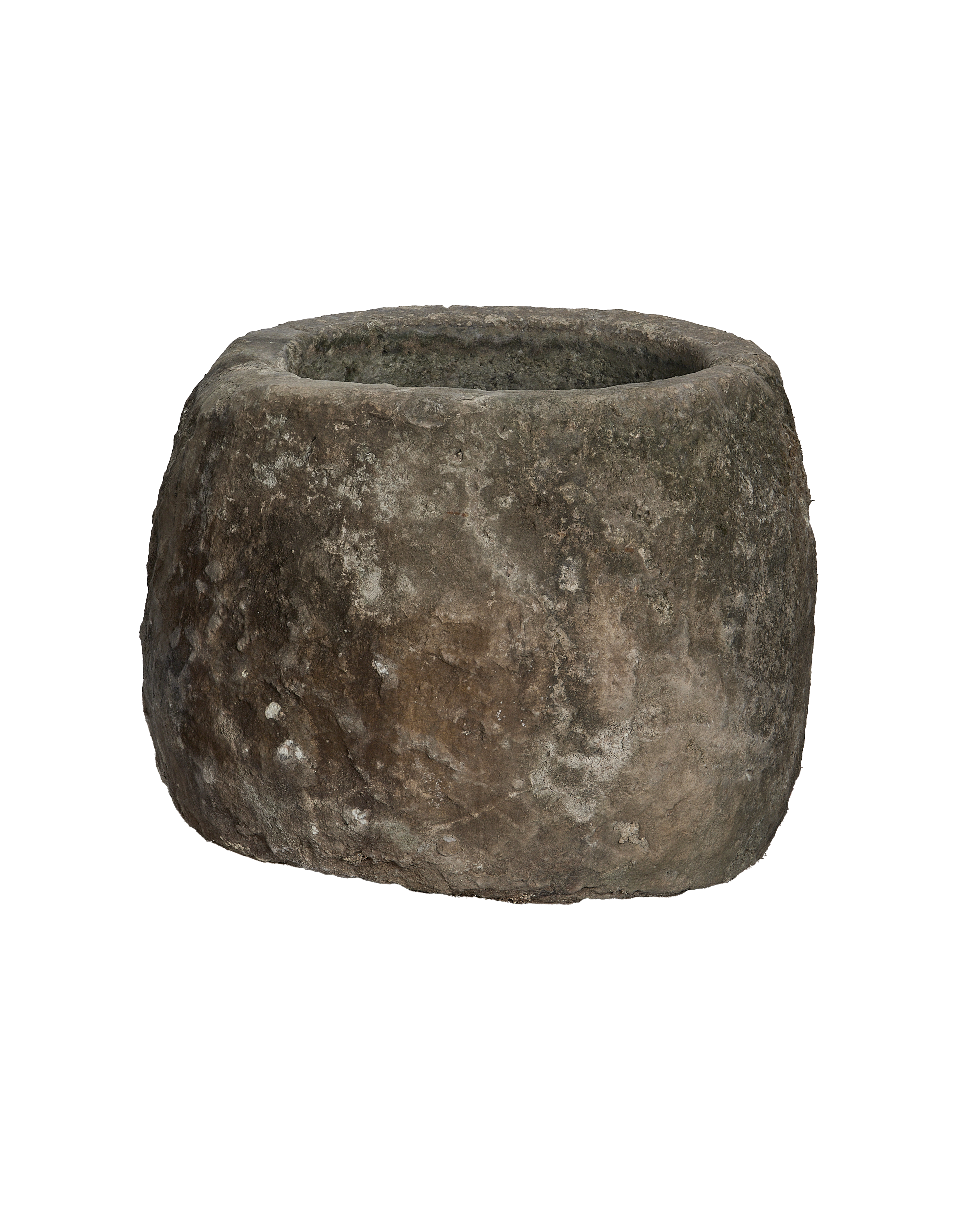 Olive Ateliers - Limestone Trough - Round