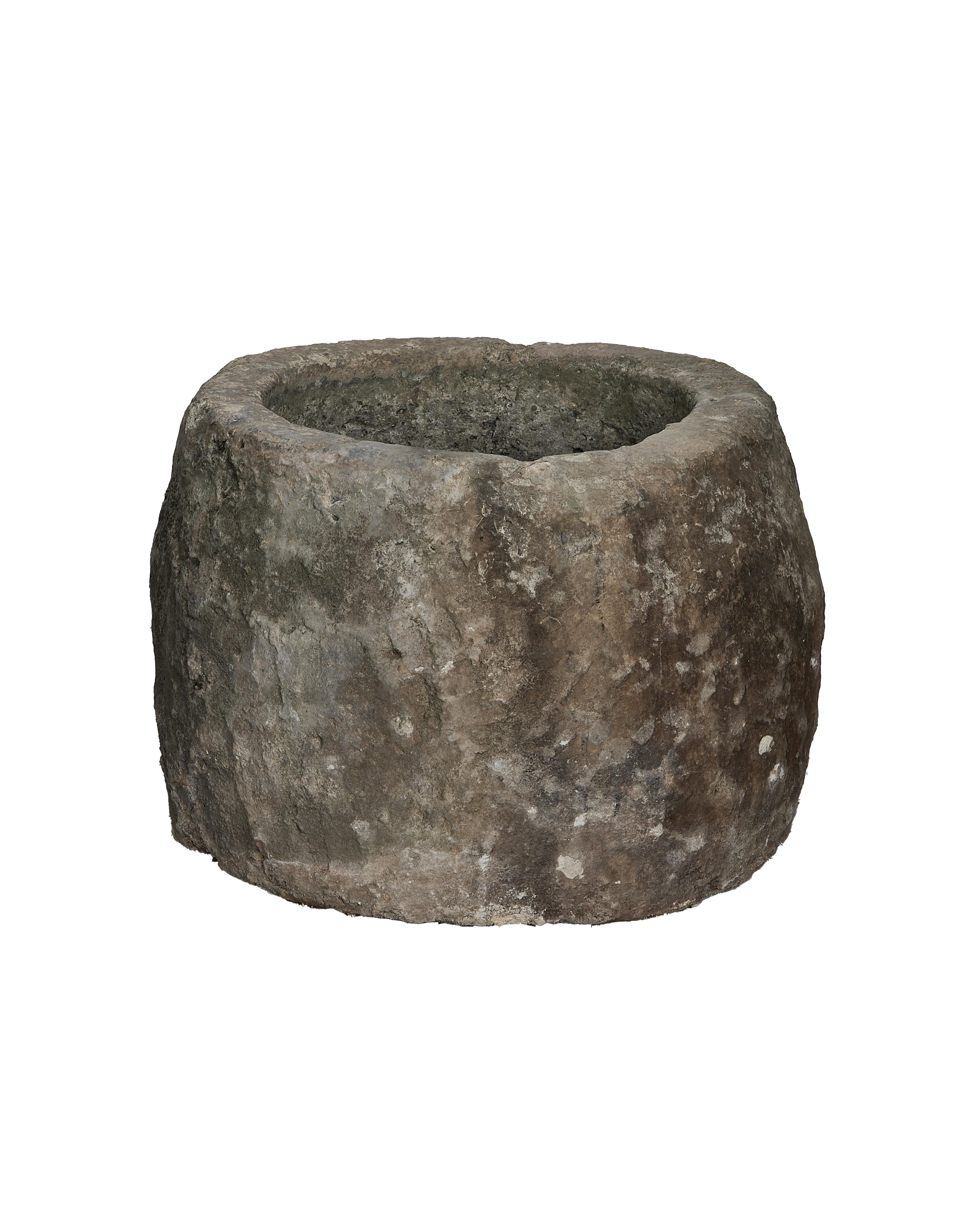 Olive Ateliers - Limestone Trough - Round