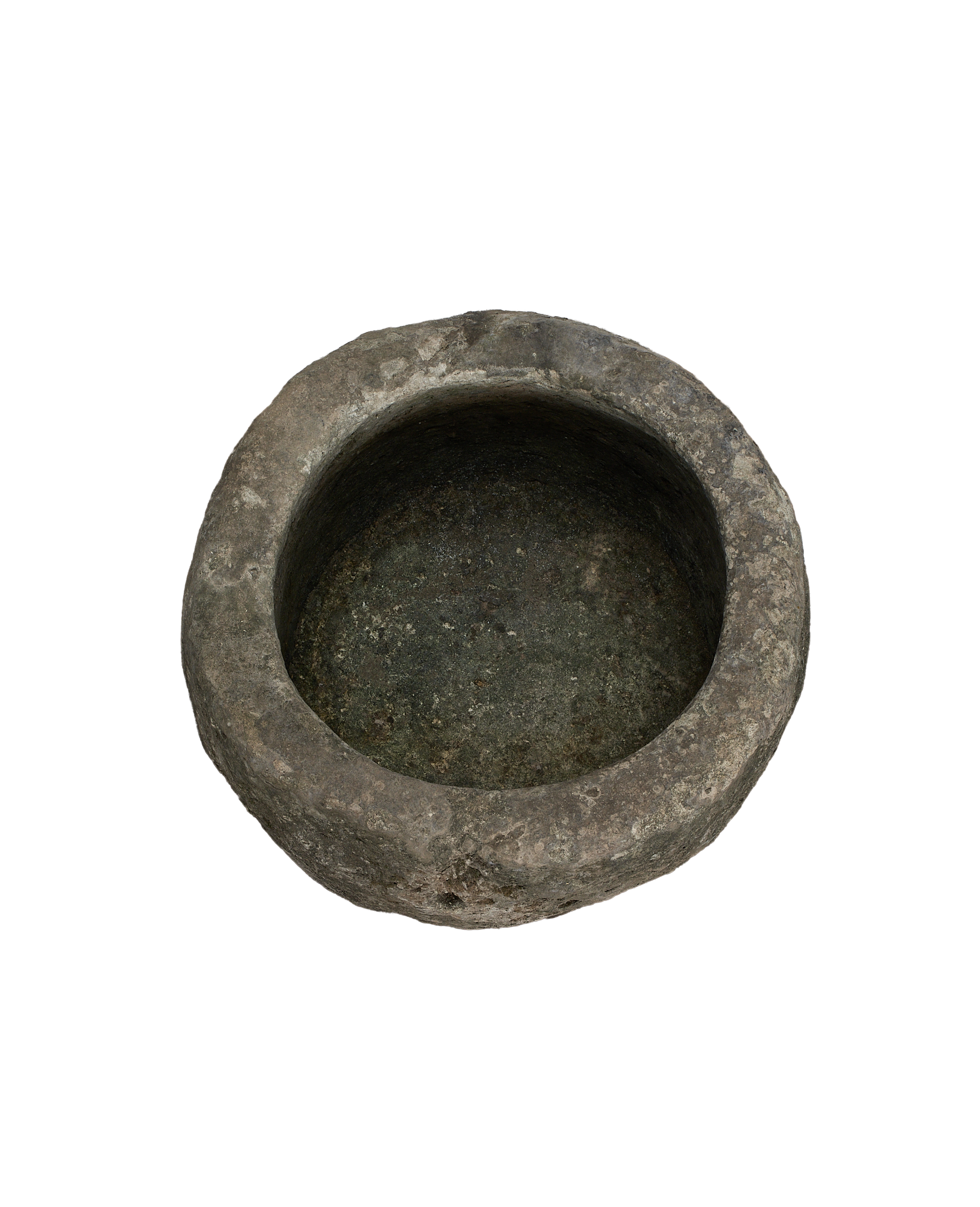 Olive Ateliers - Limestone Trough - Round