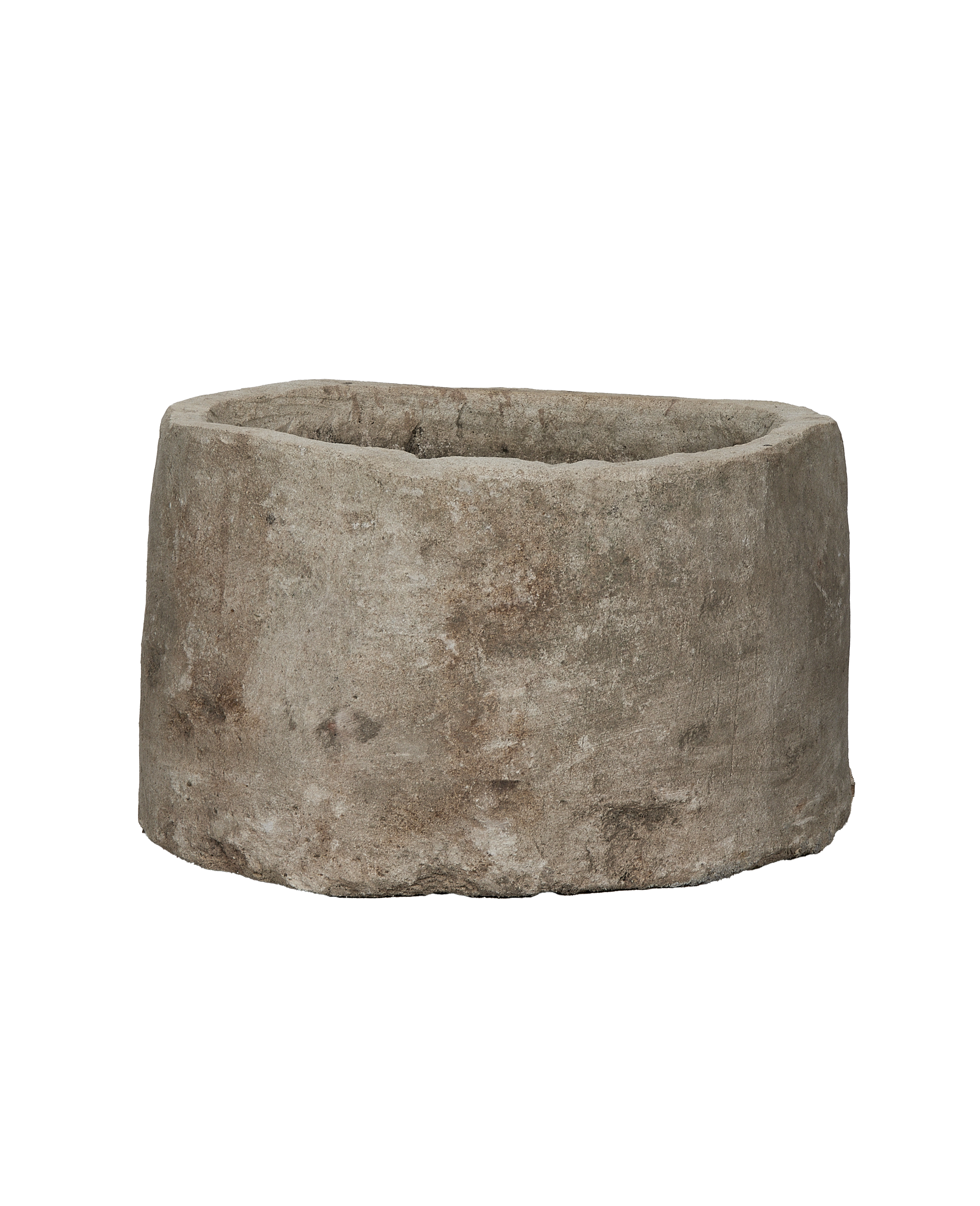 Olive Ateliers - Limestone Trough - Round