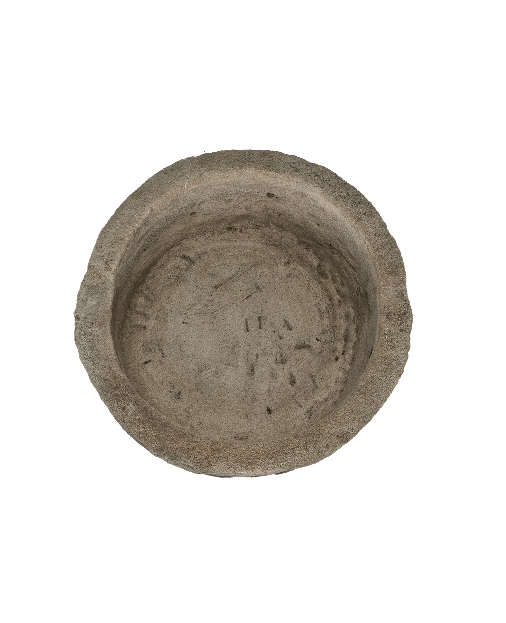 Olive Ateliers - Limestone Trough - Round