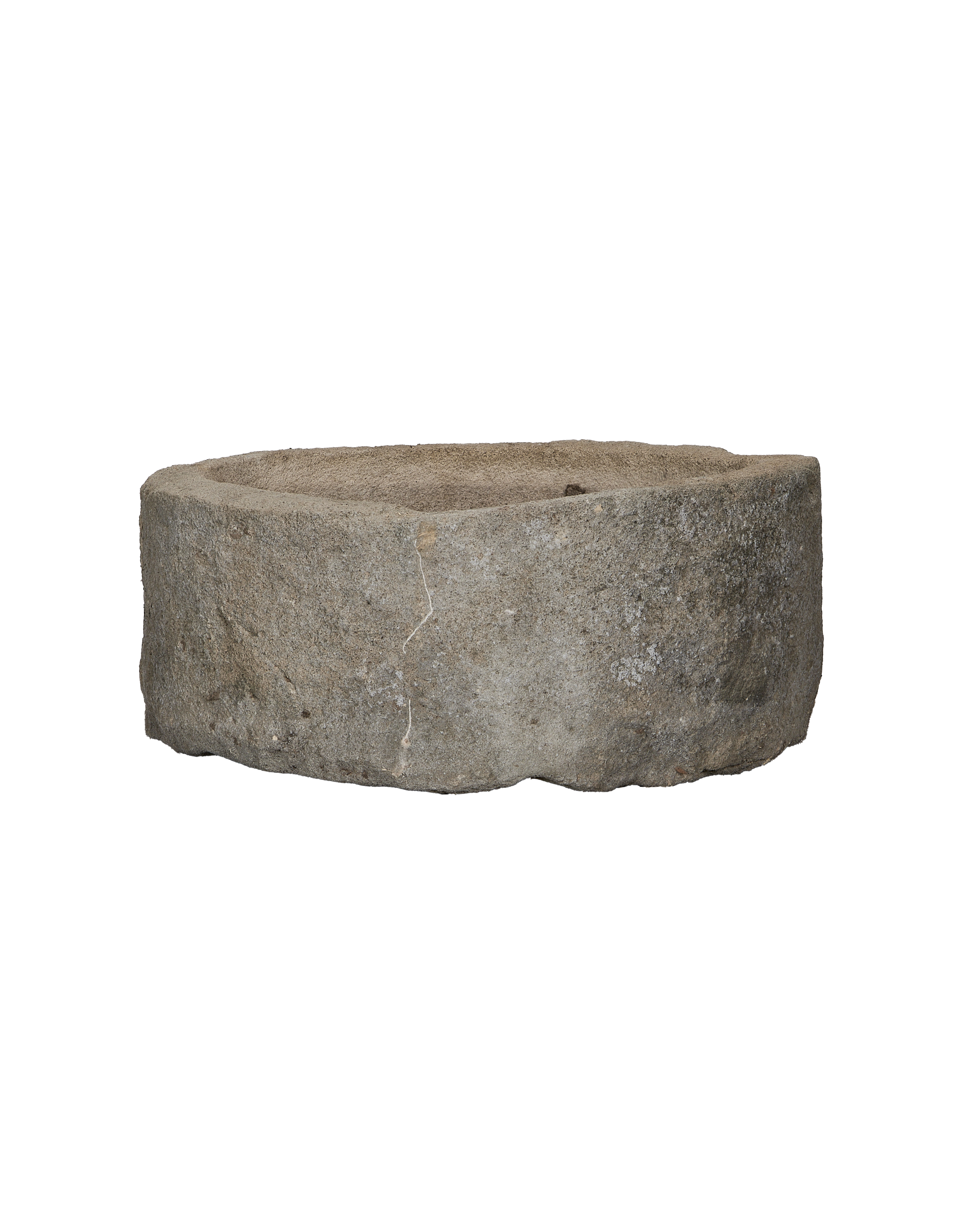 Olive Ateliers - Limestone Trough - Round