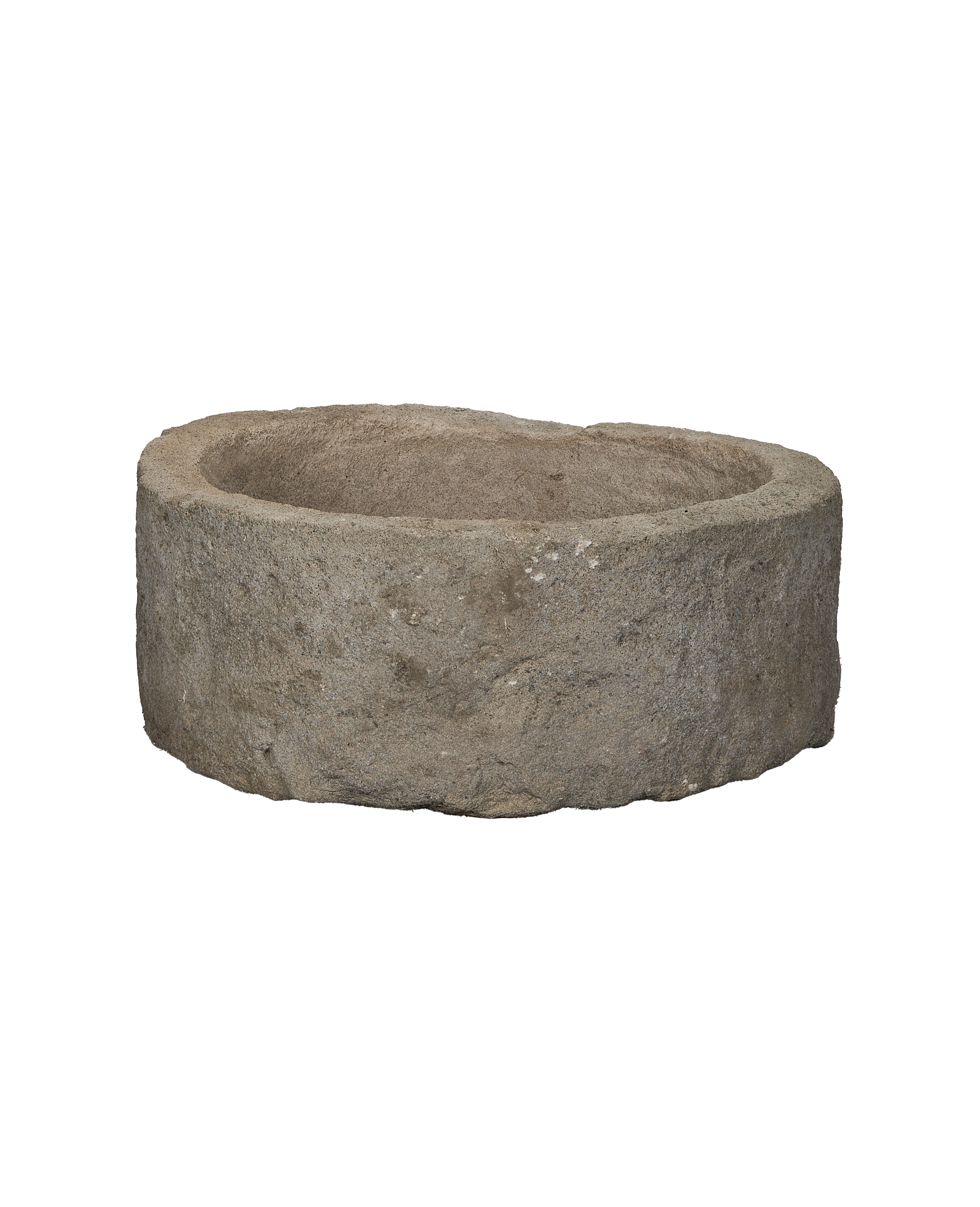 Olive Ateliers - Limestone Trough - Round