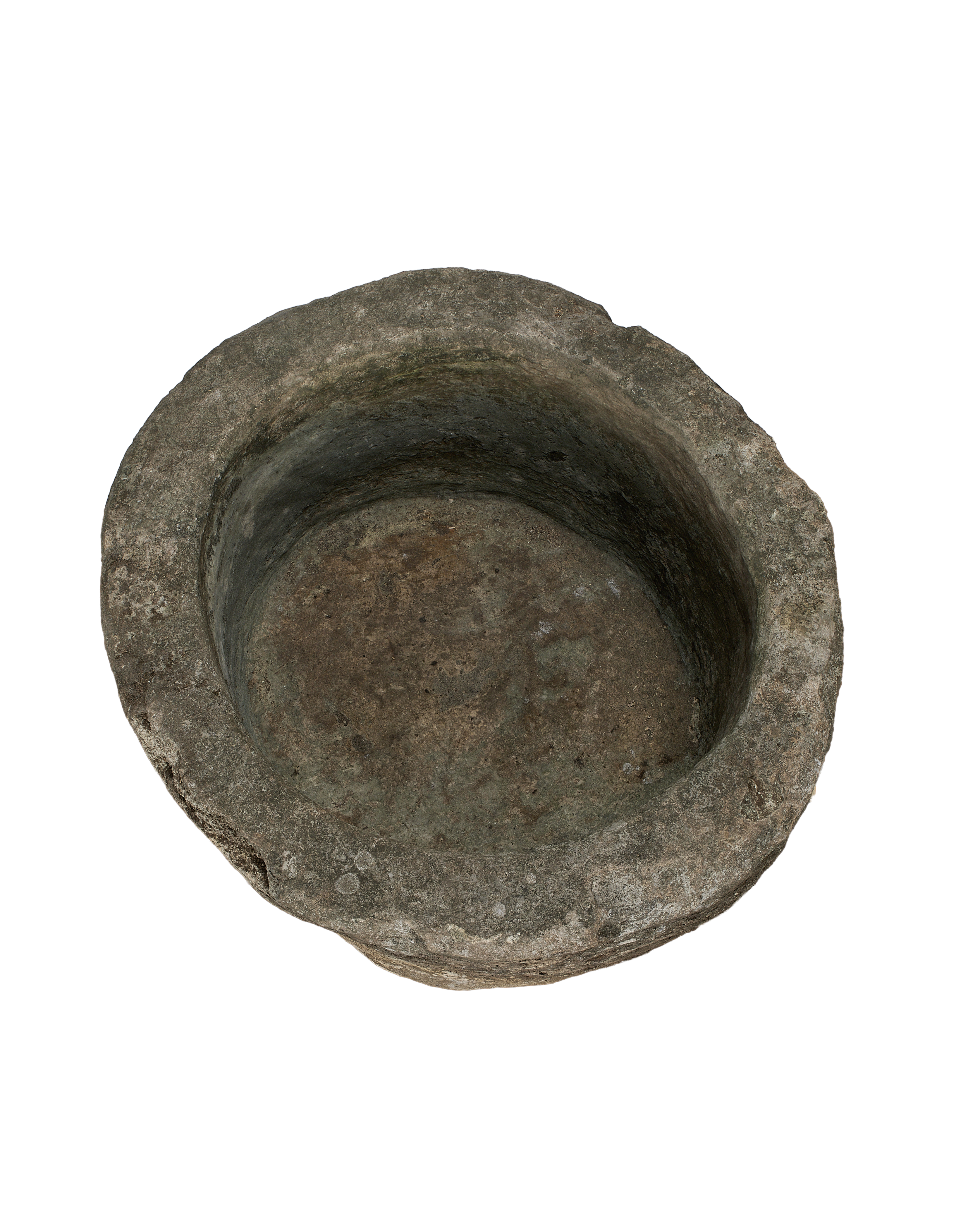 Olive Ateliers - Limestone Trough - Round