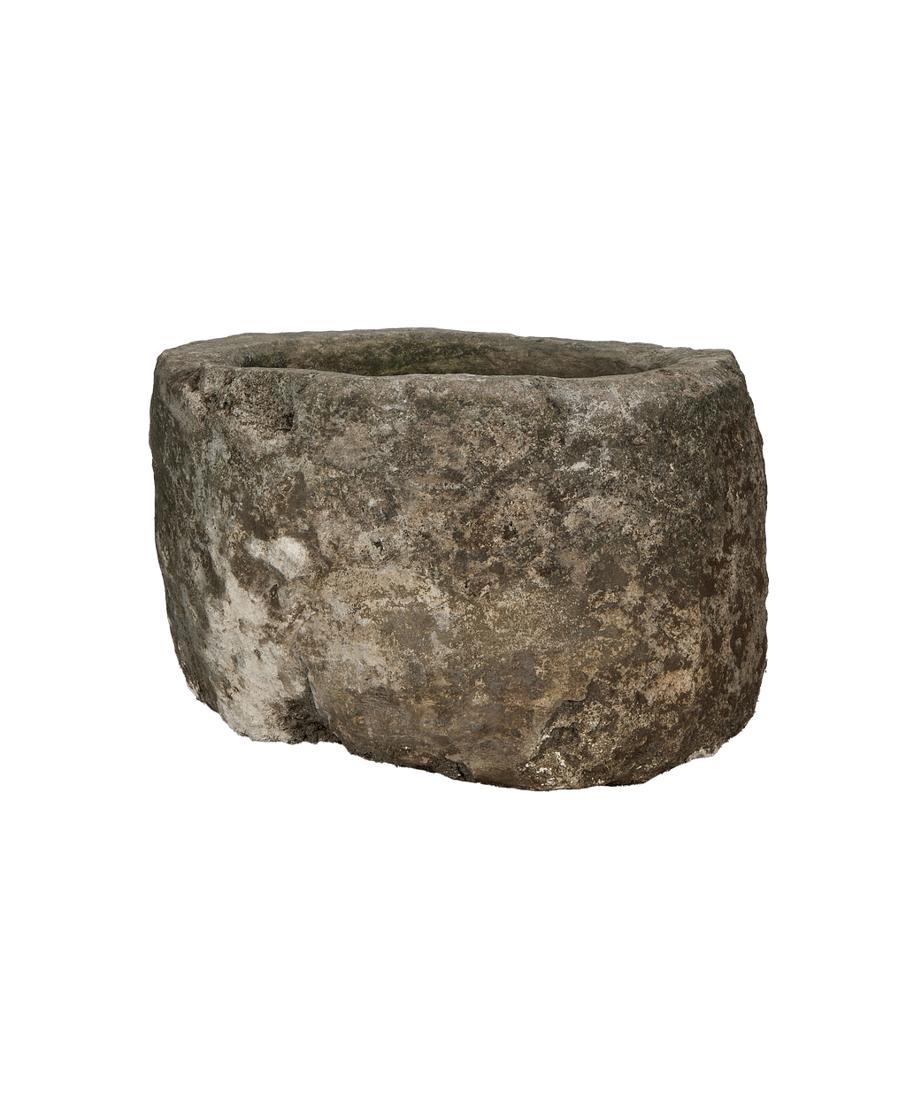 Olive Ateliers - Limestone Trough - Round