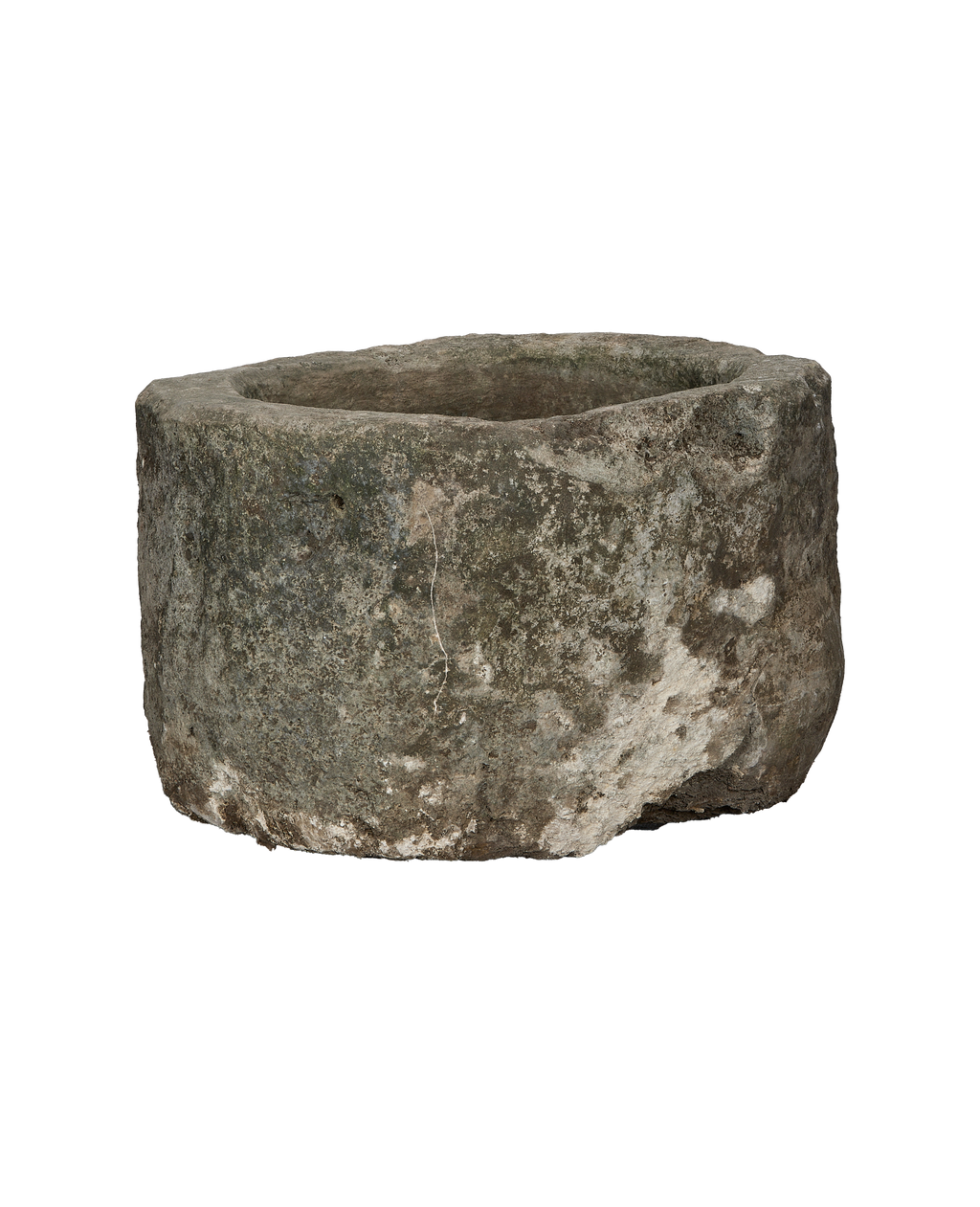 Olive Ateliers - Limestone Trough - Round