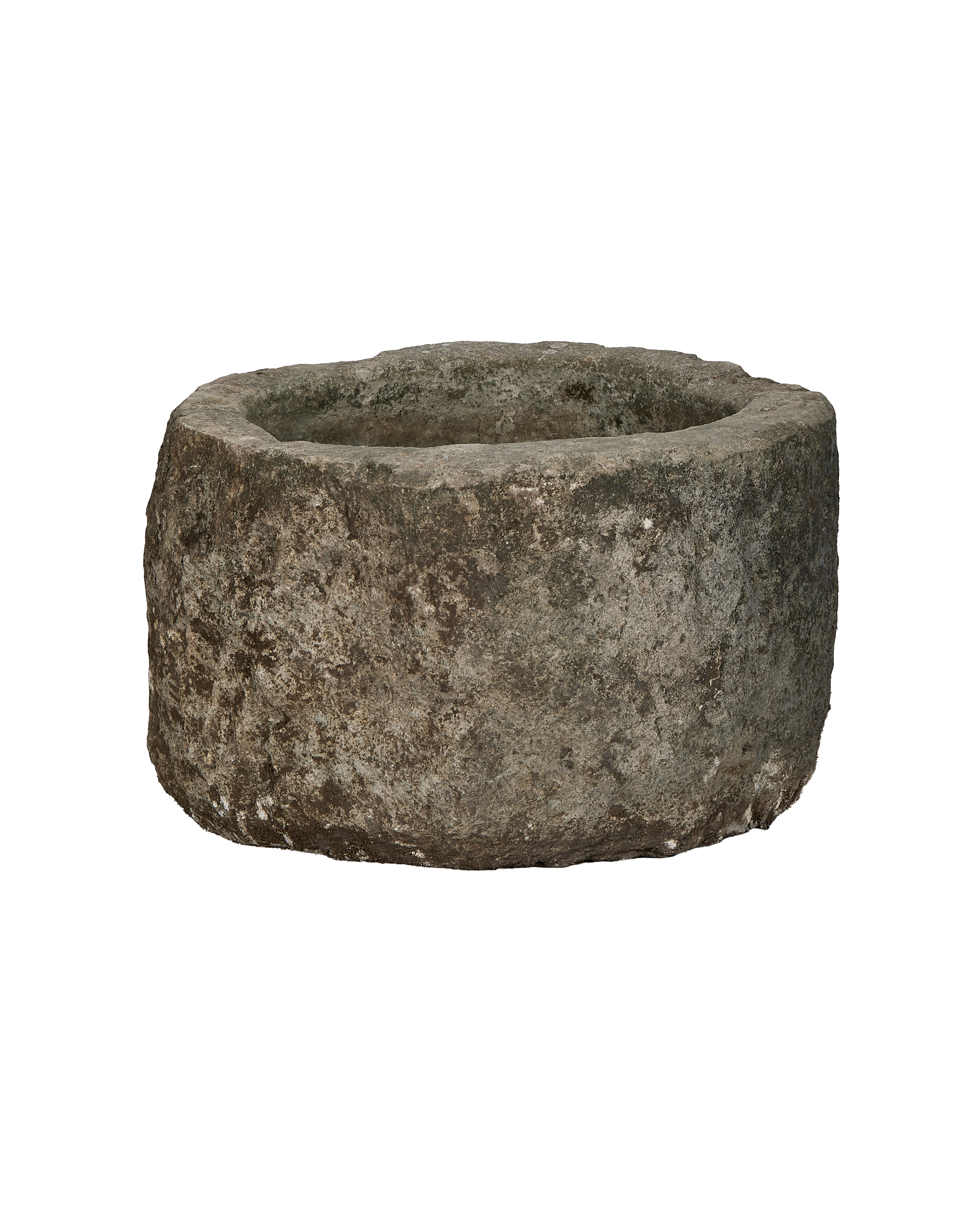 Olive Ateliers - Limestone Trough - Round