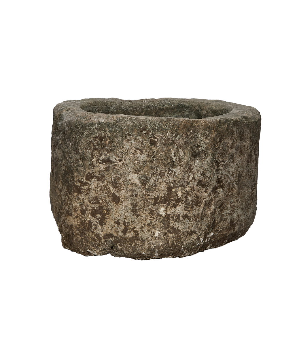 Olive Ateliers - Limestone Trough - Round