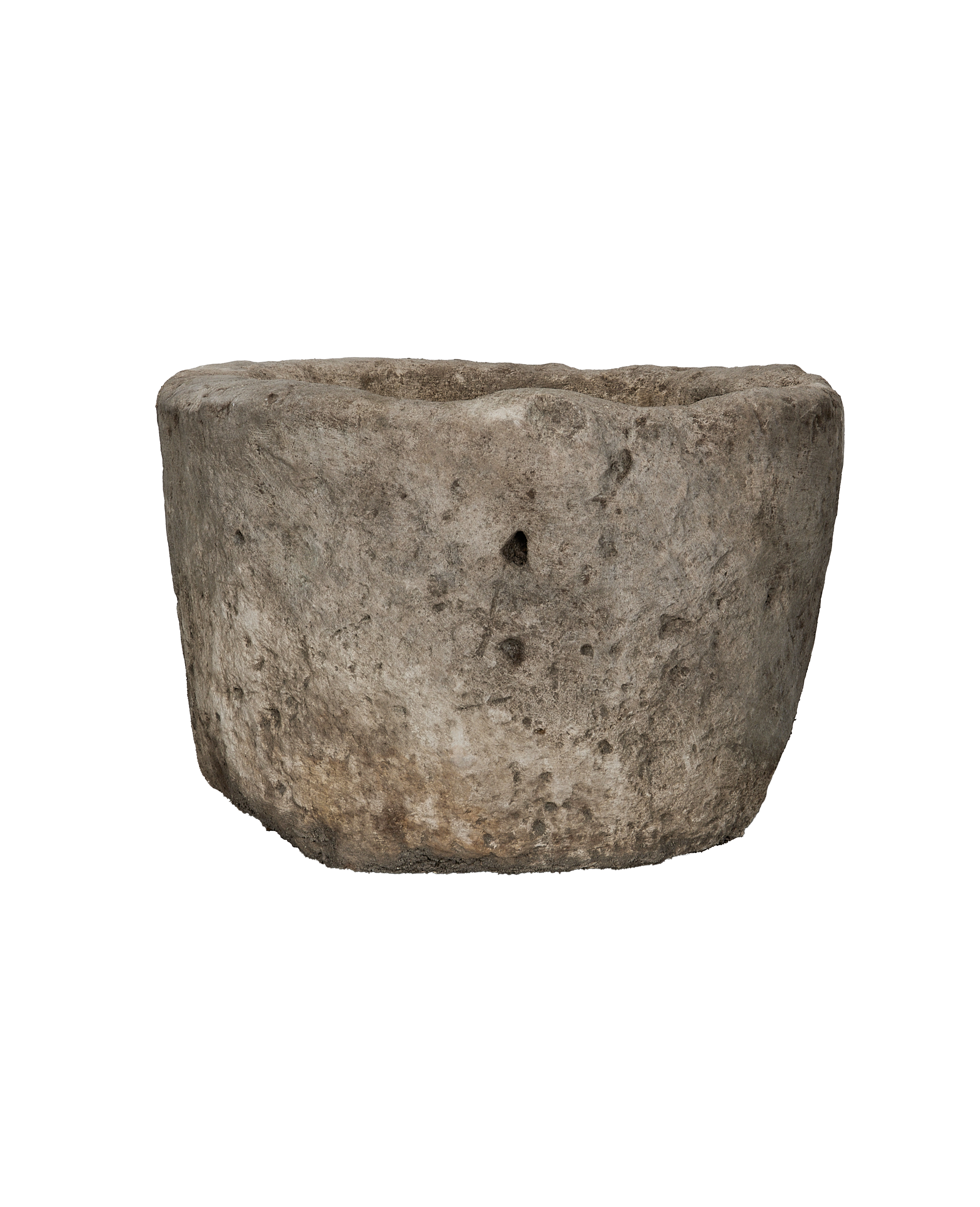 Olive Ateliers - Limestone Trough - Round