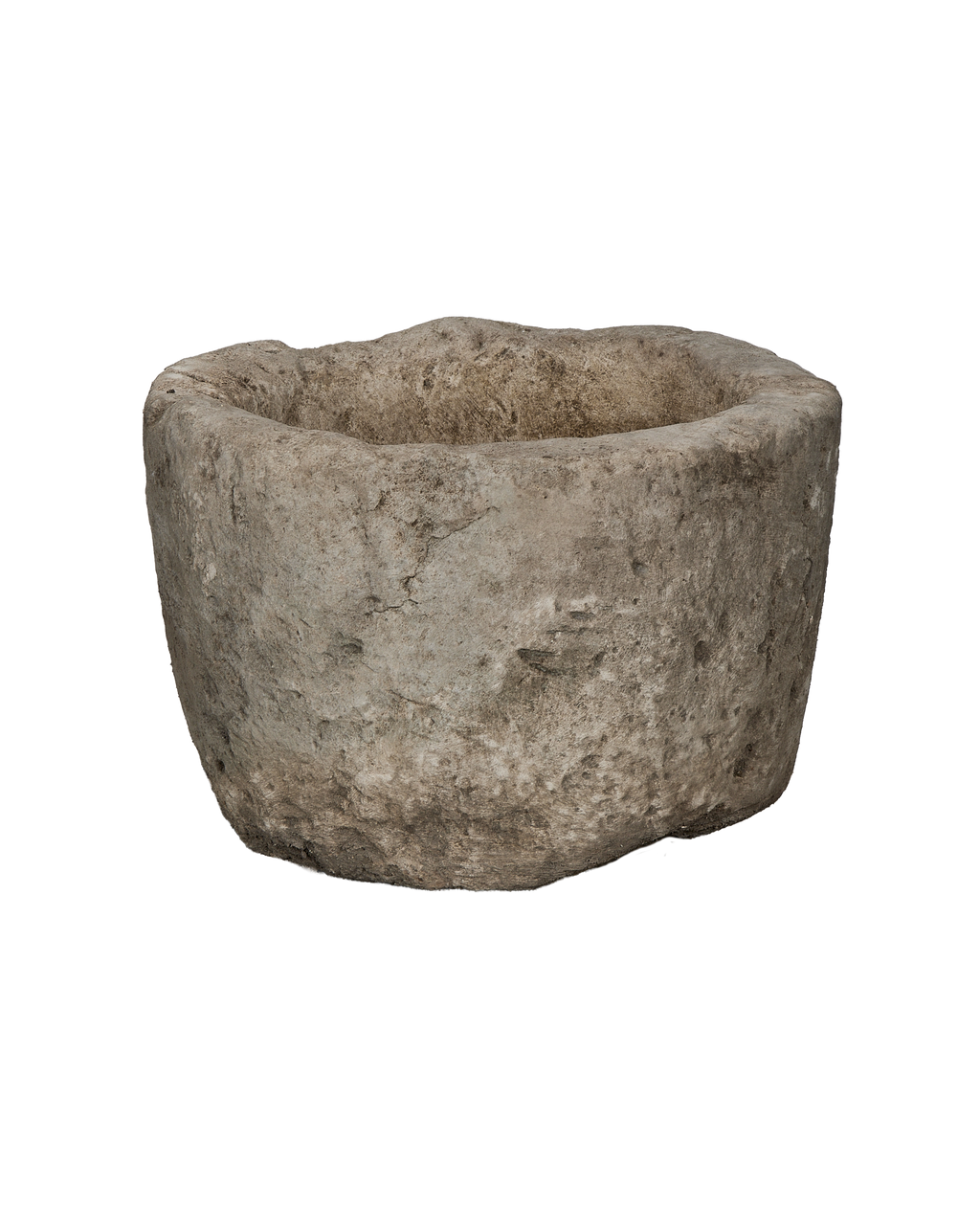 Olive Ateliers - Limestone Trough - Round