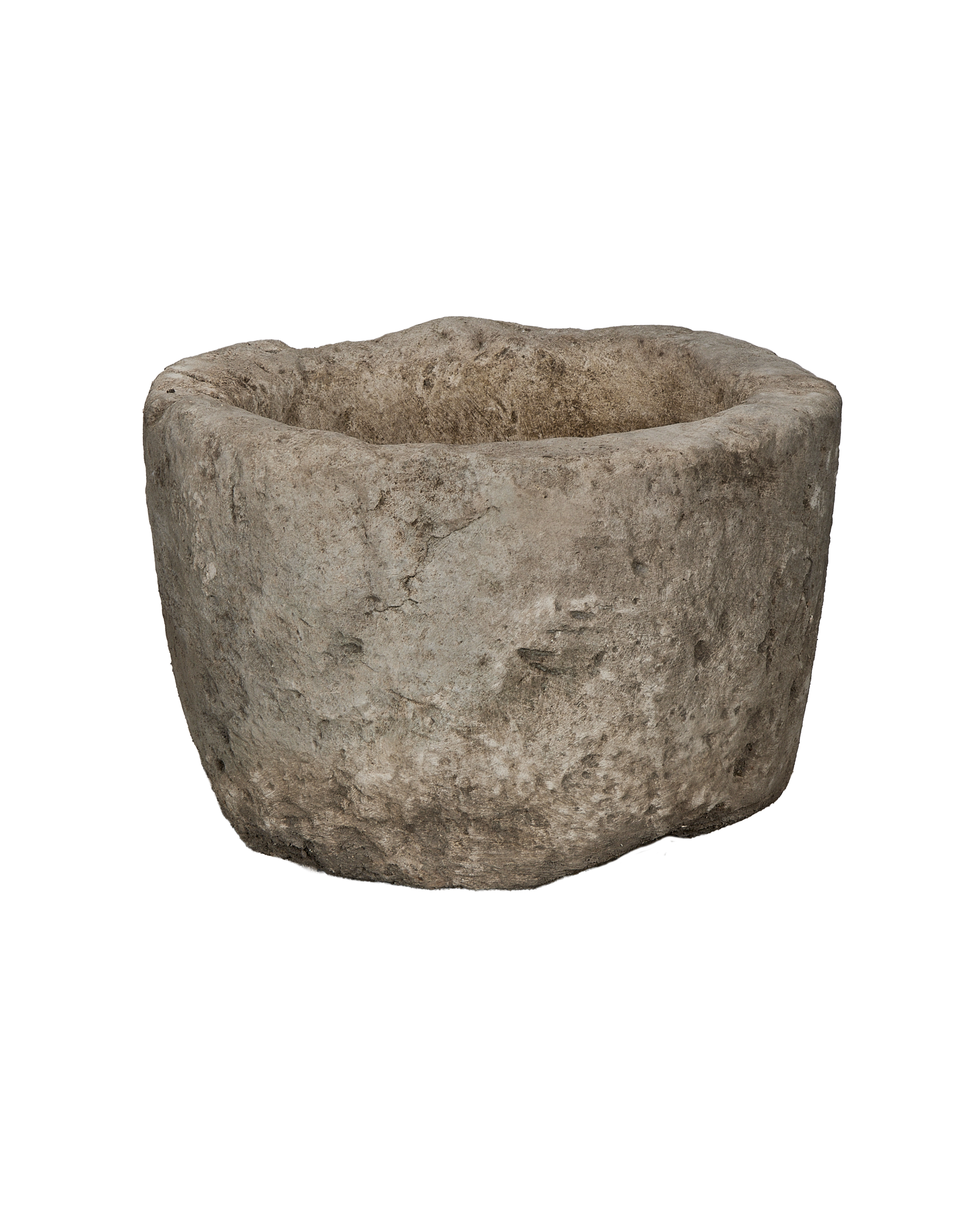 Olive Ateliers - Limestone Trough - Round