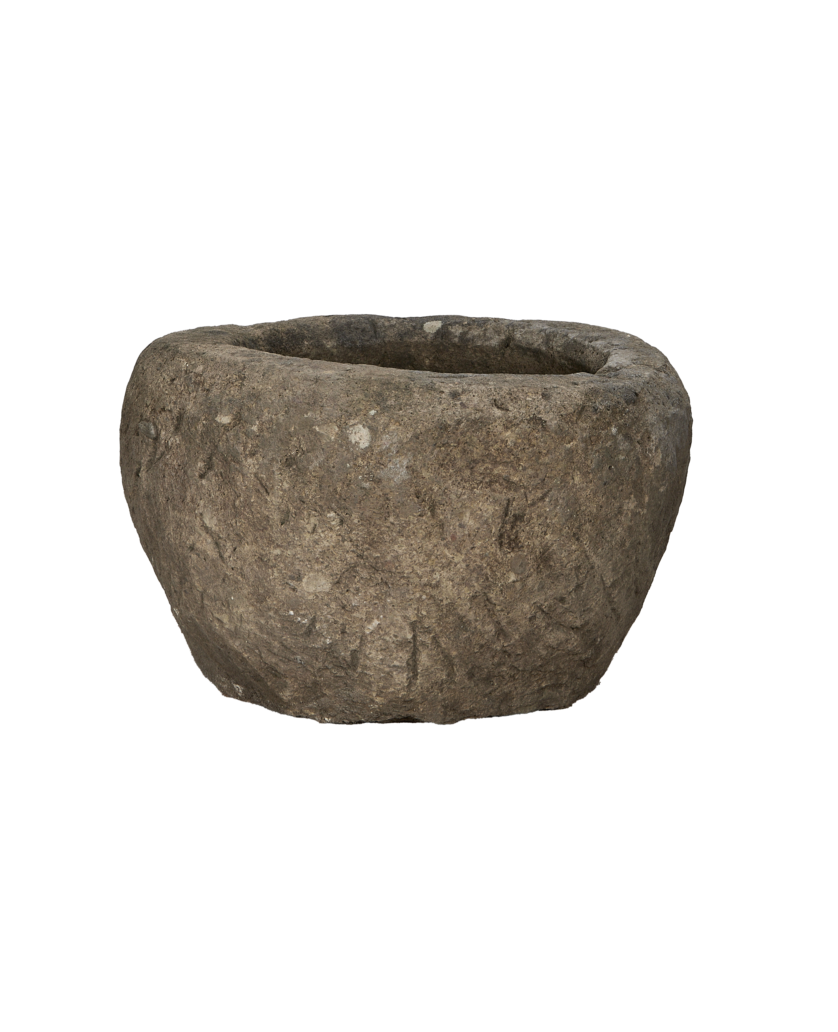 Olive Ateliers - Limestone Trough - Round