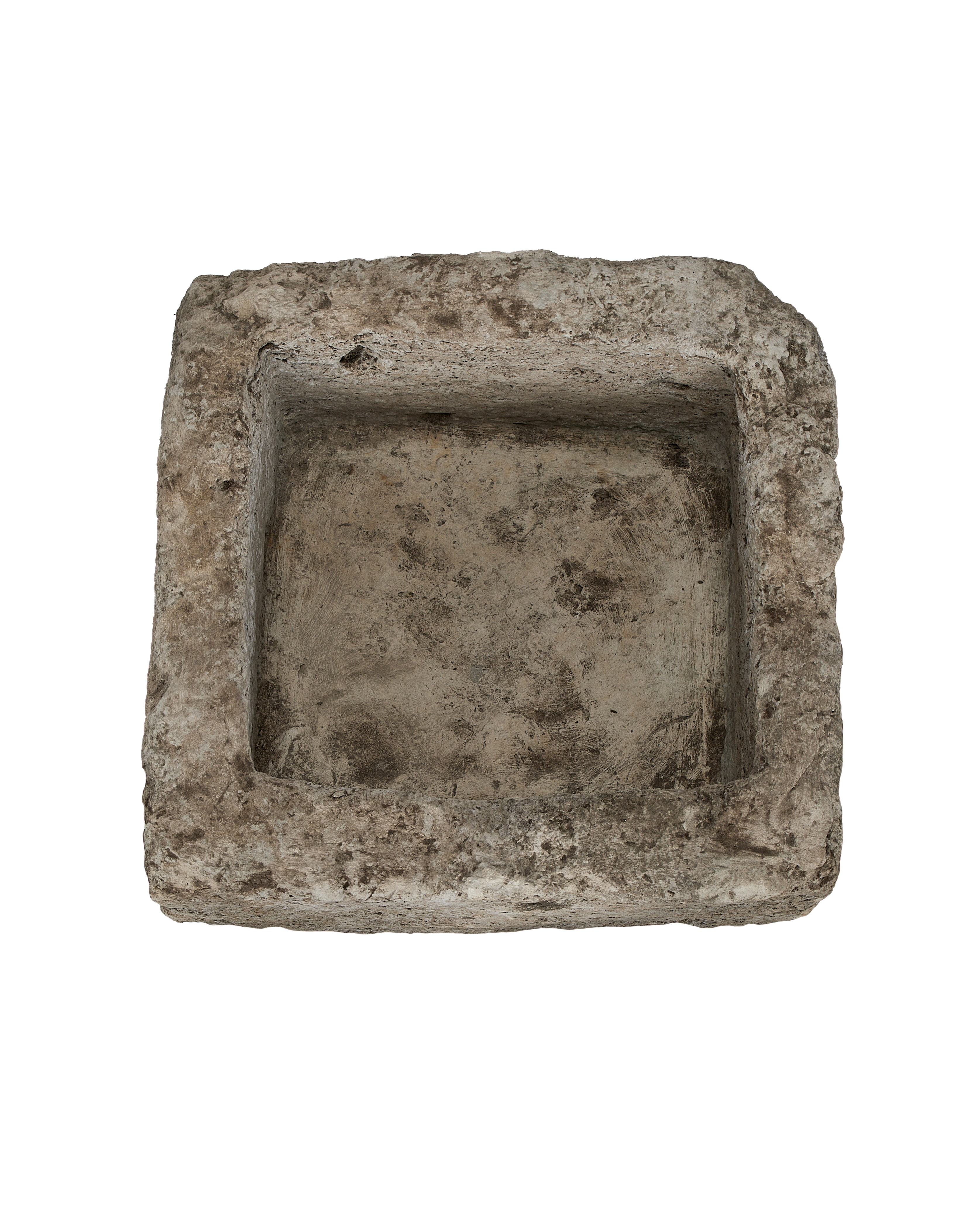 Olive Ateliers - Limestone Trough - Square