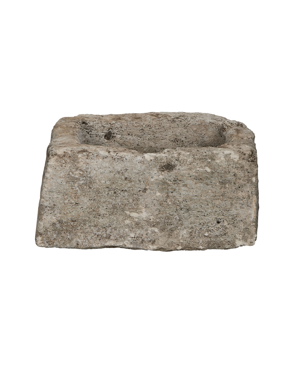 Olive Ateliers - Limestone Trough - Square