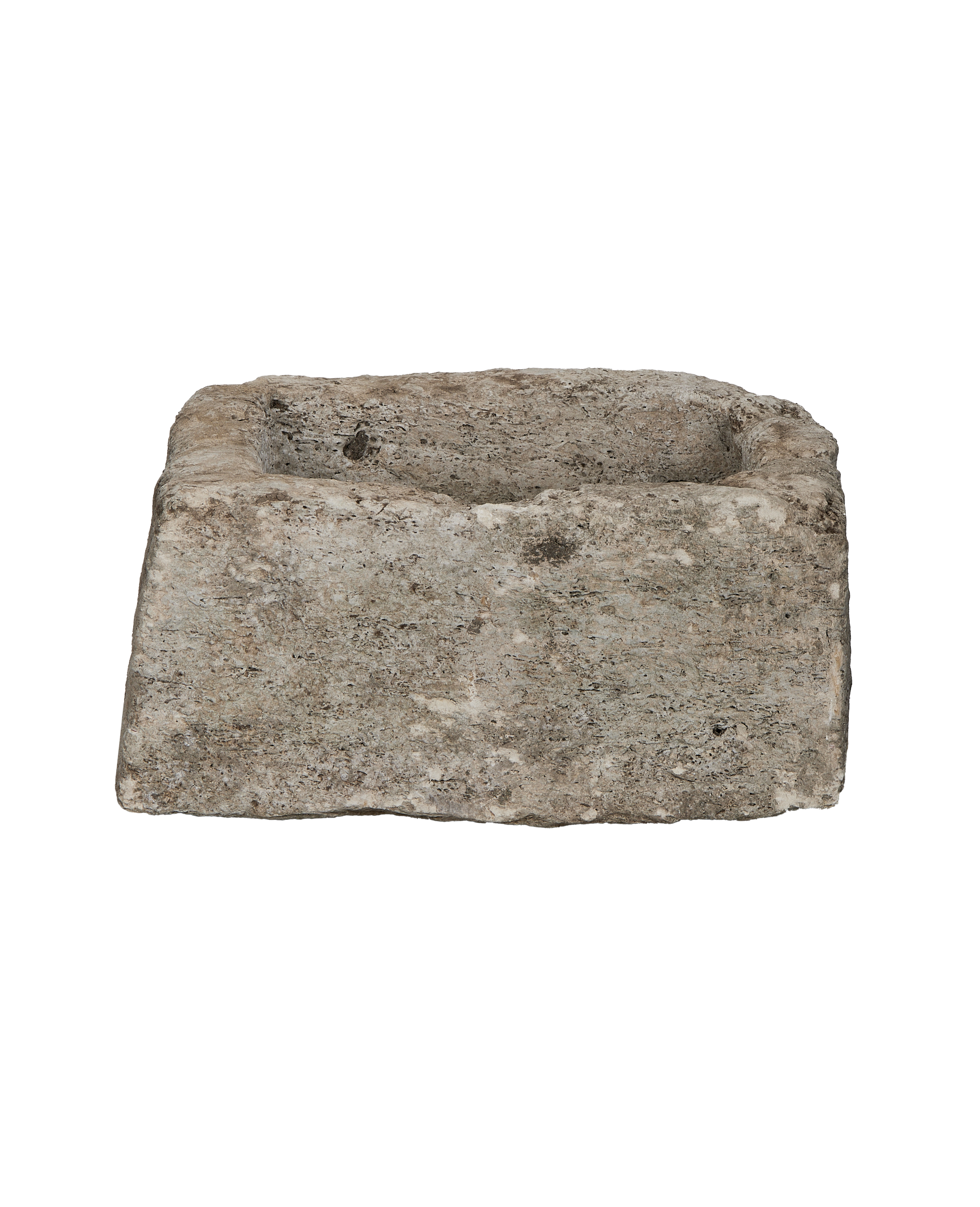 Olive Ateliers - Limestone Trough - Square